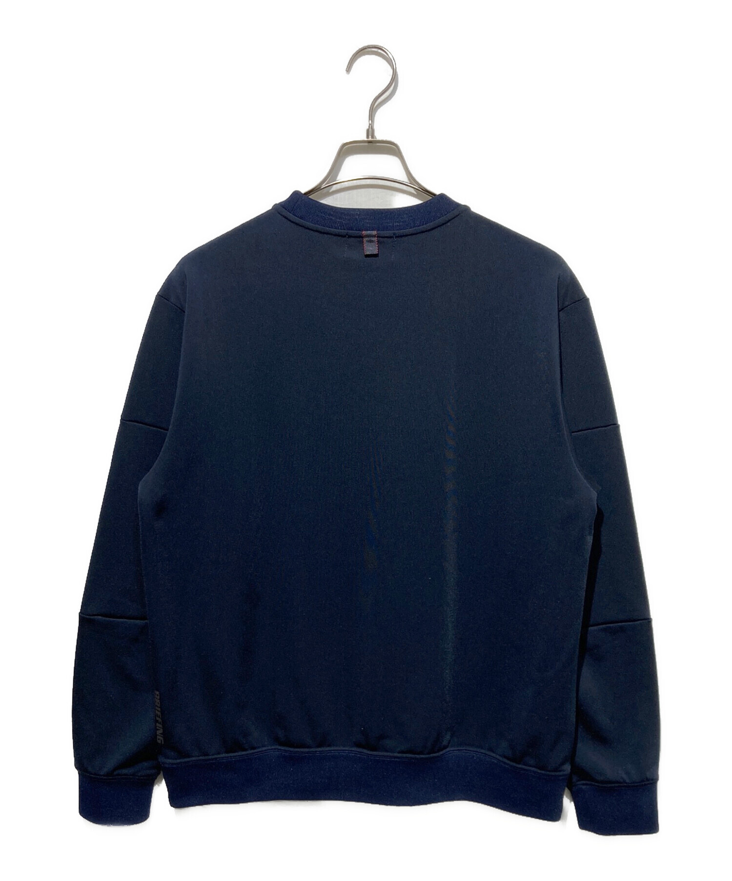 【美品】BRIEFING フード付きネイビーパーカーLサイズ 中古・古着通販】BRIEFING (ブリーフィング) Wジップパーカー ネイビー