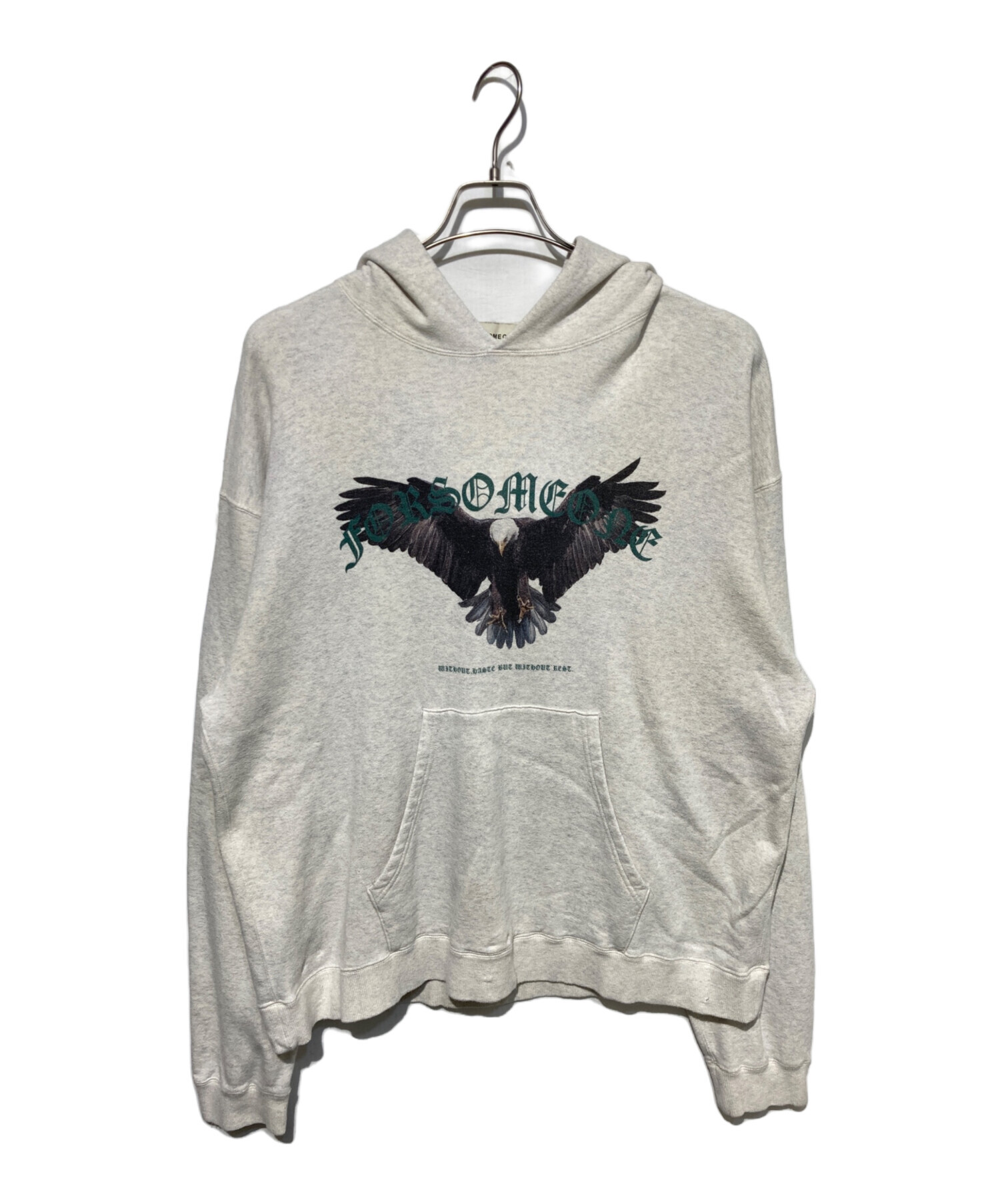 中古・古着通販】FORSOMEONE (フォーサムワン) EAGLE HOODIE グレー