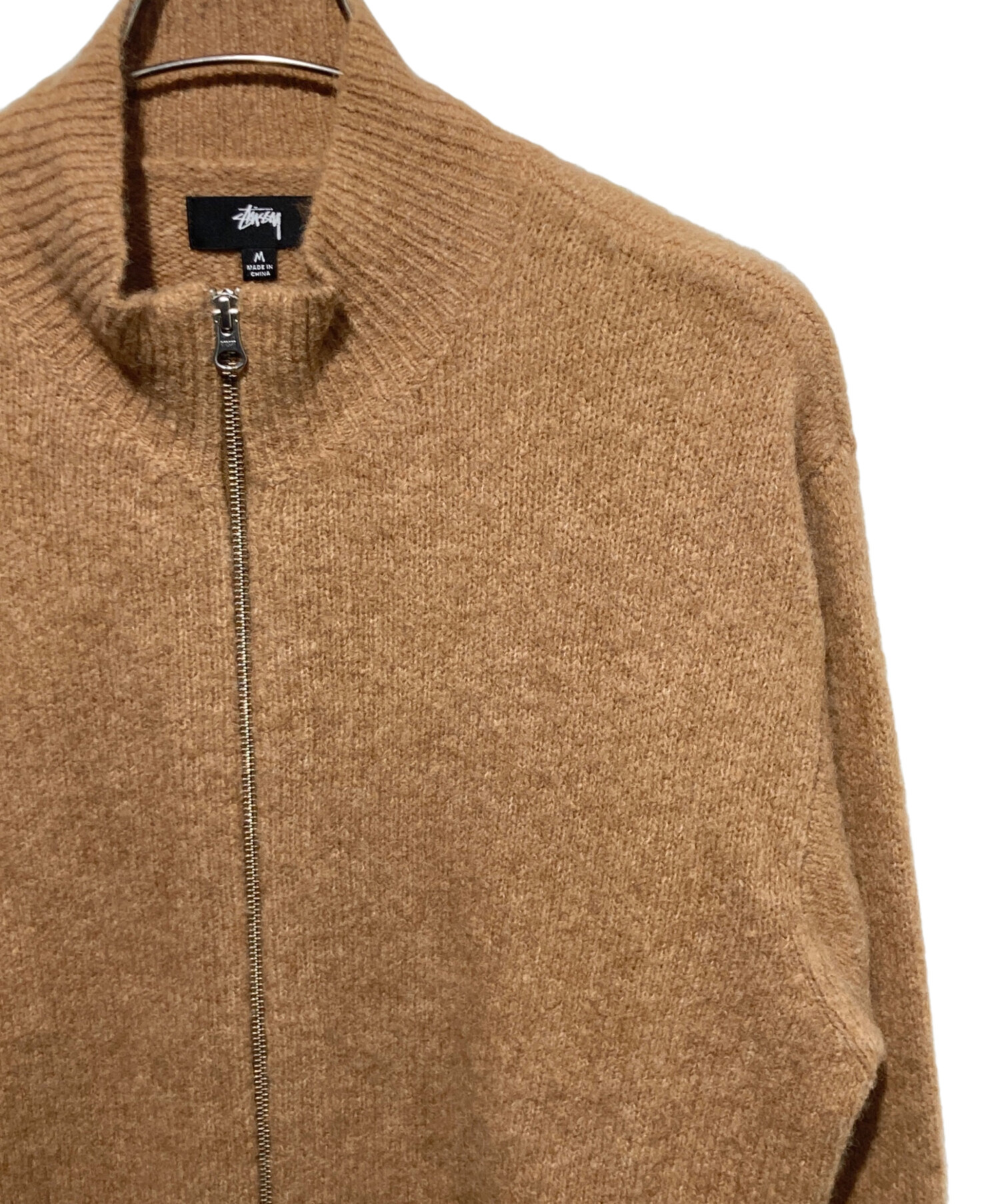 中古・古着通販】stussy (ステューシー) Full Zip Brushed Merino 