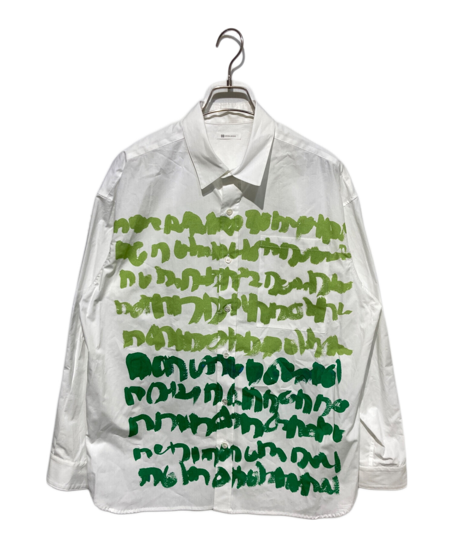 中古・古着通販】HERALBONY (ヘラルボニー) レギュラーカラーシャツ