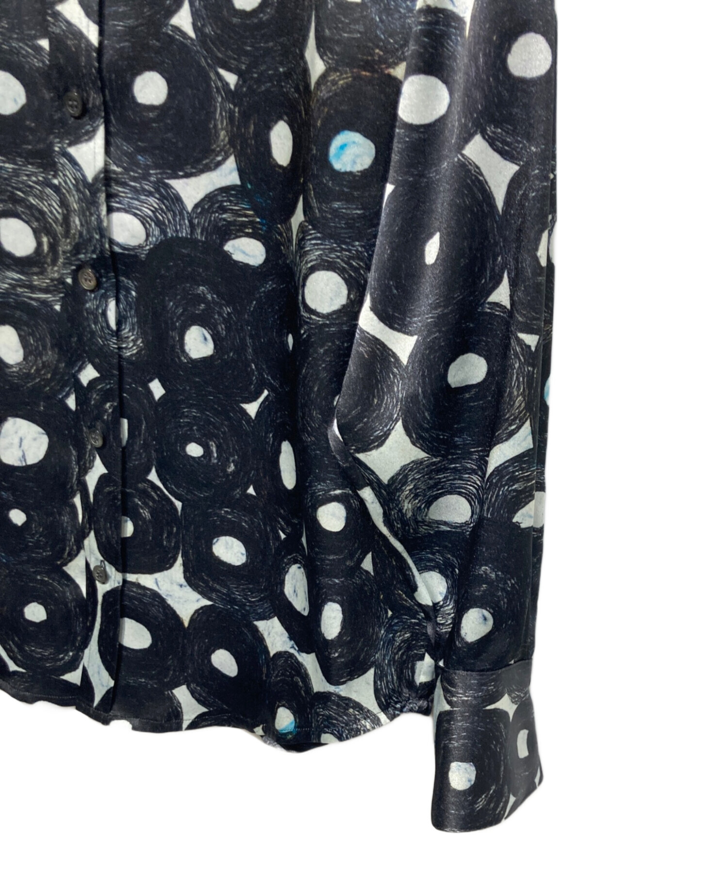 中古・古着通販】HERALBONY (ヘラルボニー) サテンシャツブラウス