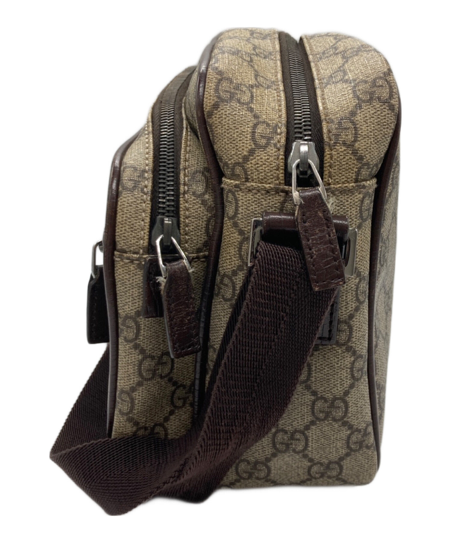中古・古着通販】GUCCI (グッチ) ショルダーバッグ ベージュ｜ブランド 