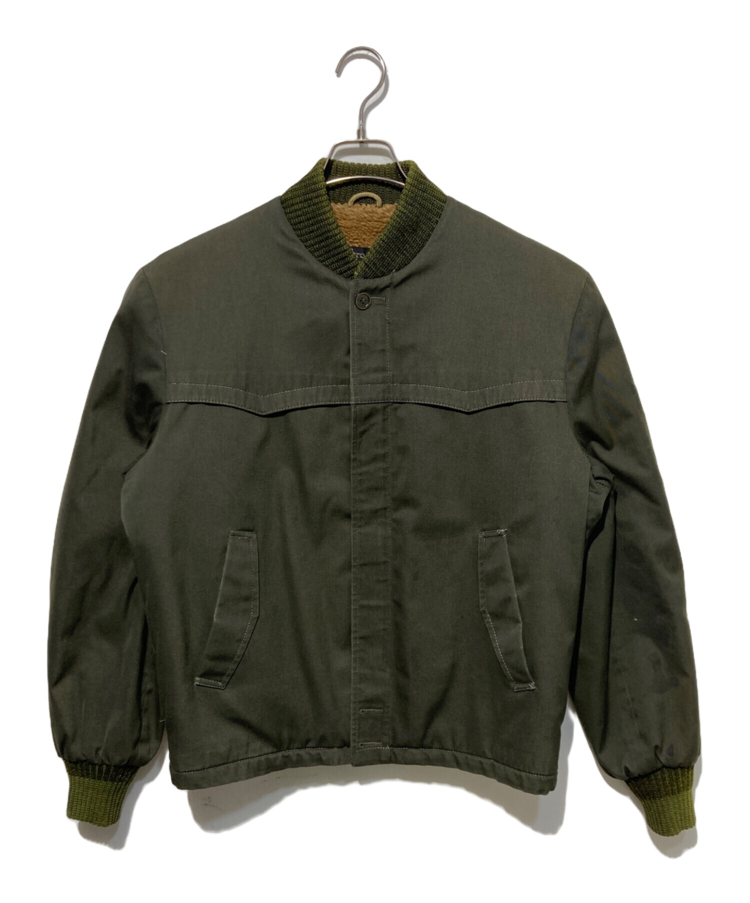 SEARS 60s ダービージャケット 中古・古着通販】Sears (シアーズ) 裏ボアダービージャケット オリーブ