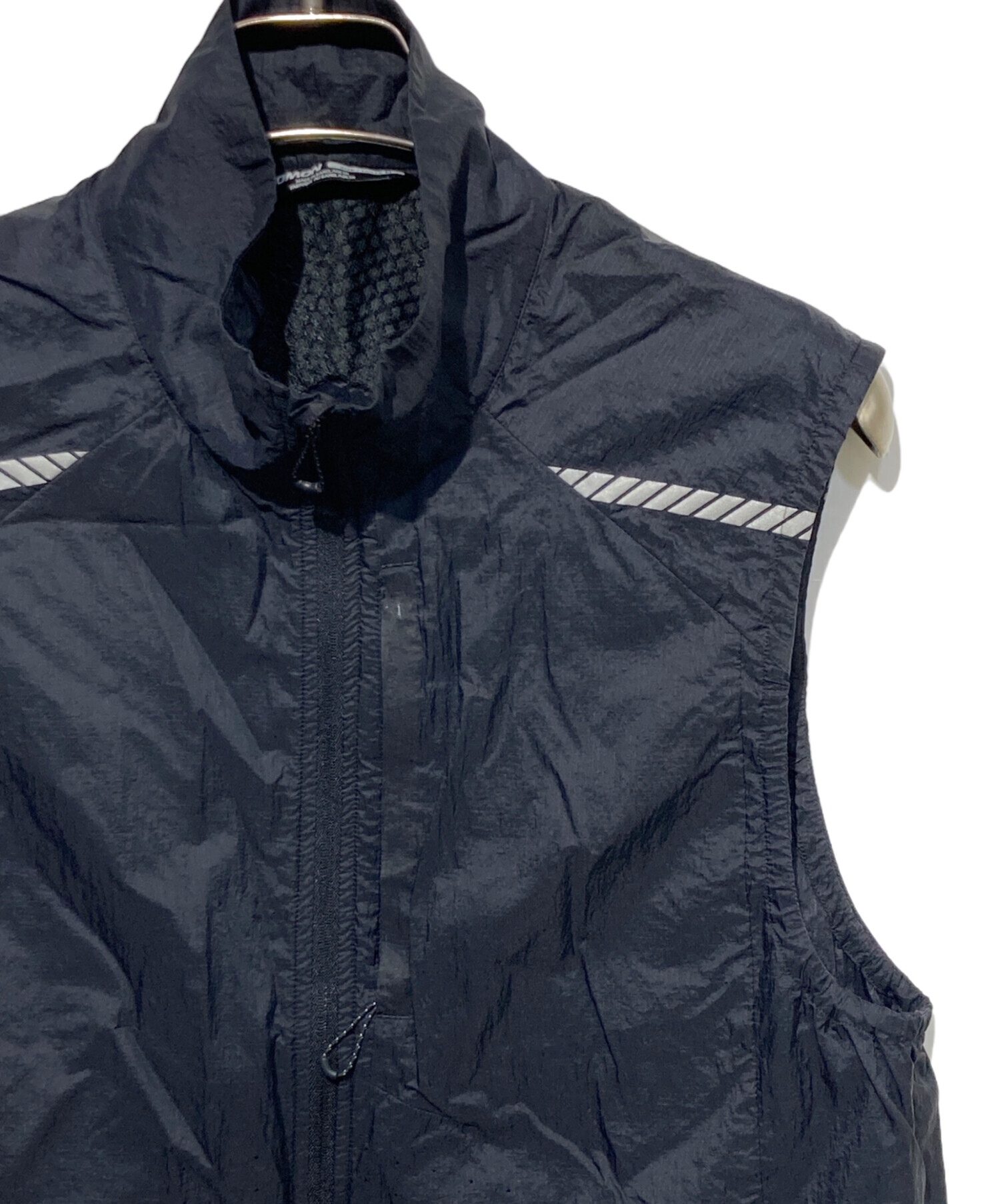 PALOMO SPAIN パロモスペイン ベスト S 黒 【古着】【中古】【送料無料】 中古・古着通販】SALOMON (サロモン) ベスト ブラック サイズ:M