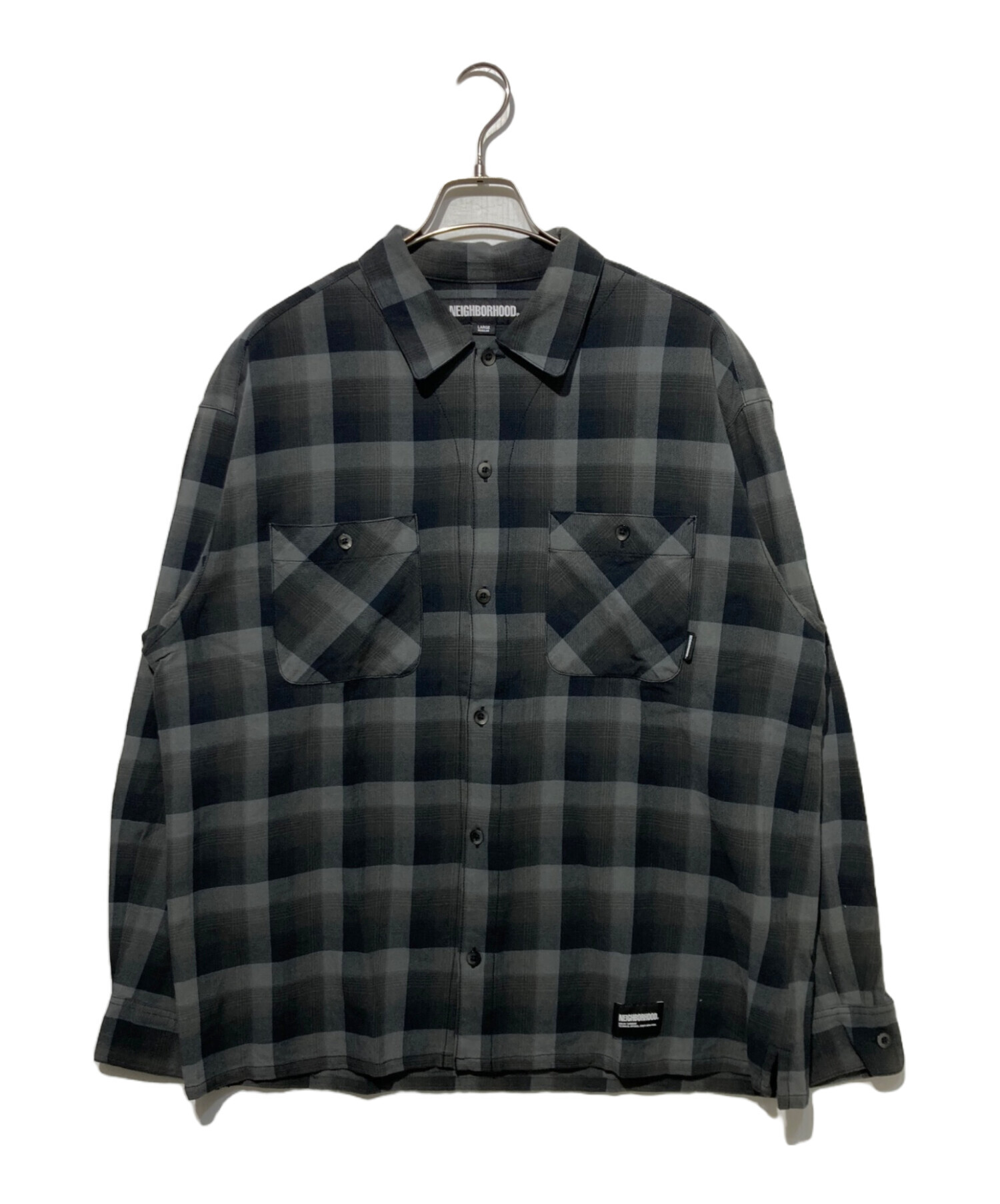 NEIGHBORHOOD CHECK SHIRT ネイバーフッド オンブレ 長袖