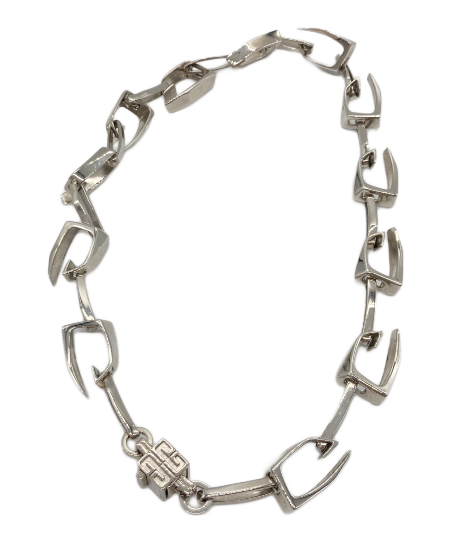 中古・古着通販】GIVENCHY (ジバンシィ) ロゴキューブ Gチェーン