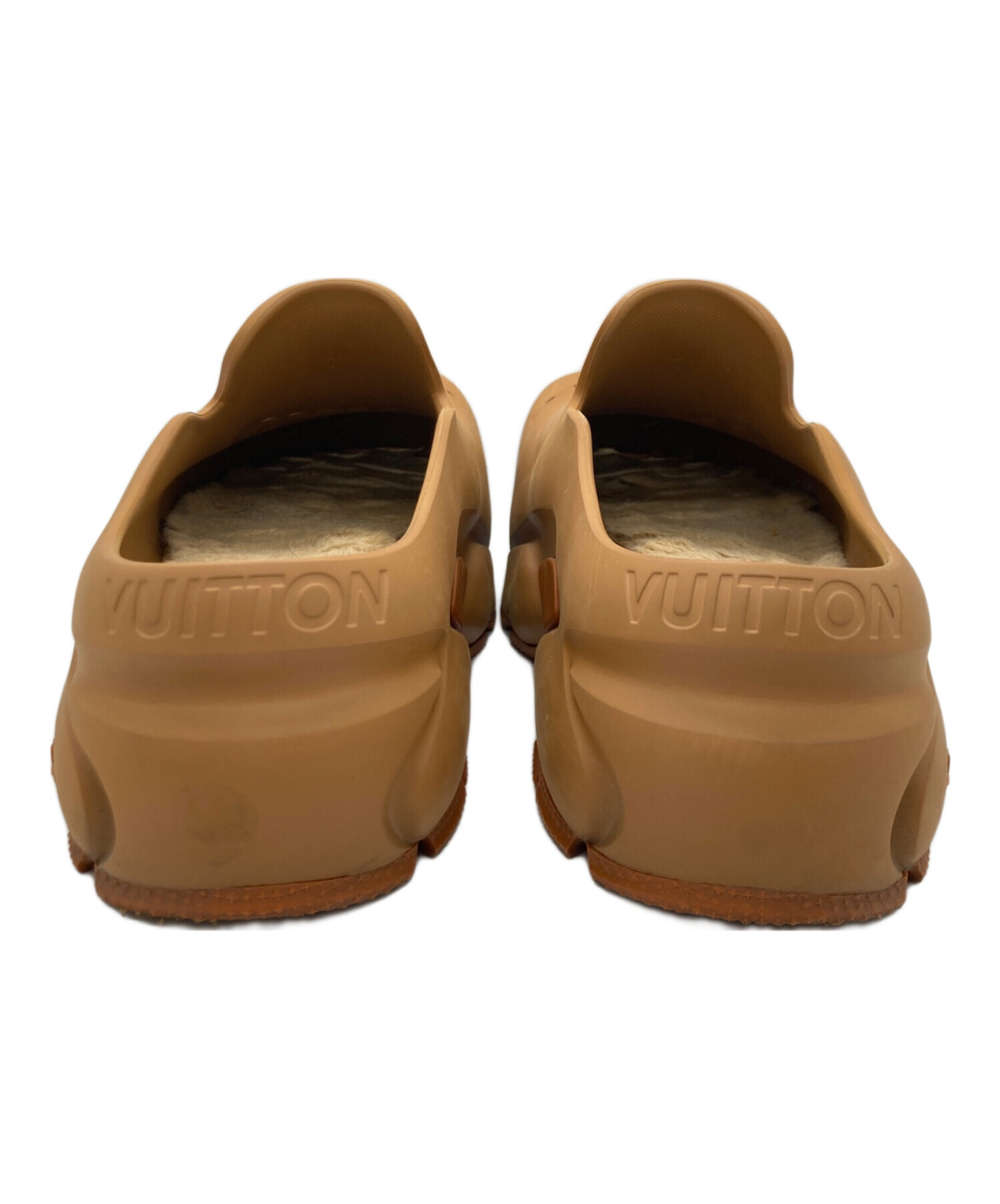 LOUIS VUITTON ブラウン サンダル 中古・古着通販】LOUIS VUITTON (ルイ ヴィトン) LVシャークサンダル