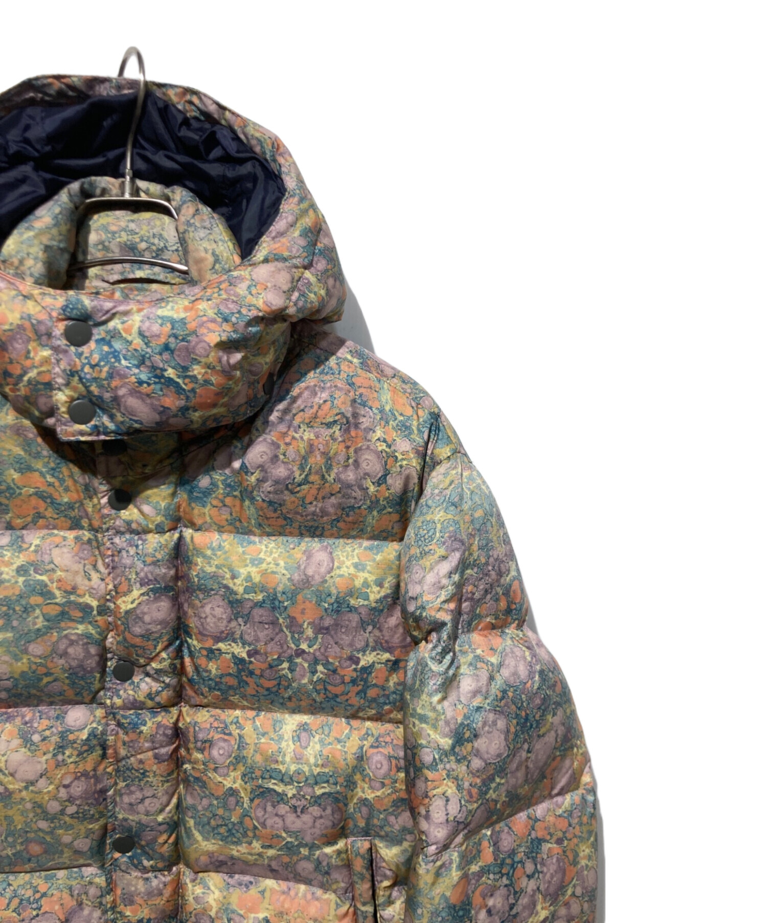 中古・古着通販】Acne (アクネ) 総柄ダウンジャケット マルチカラー 