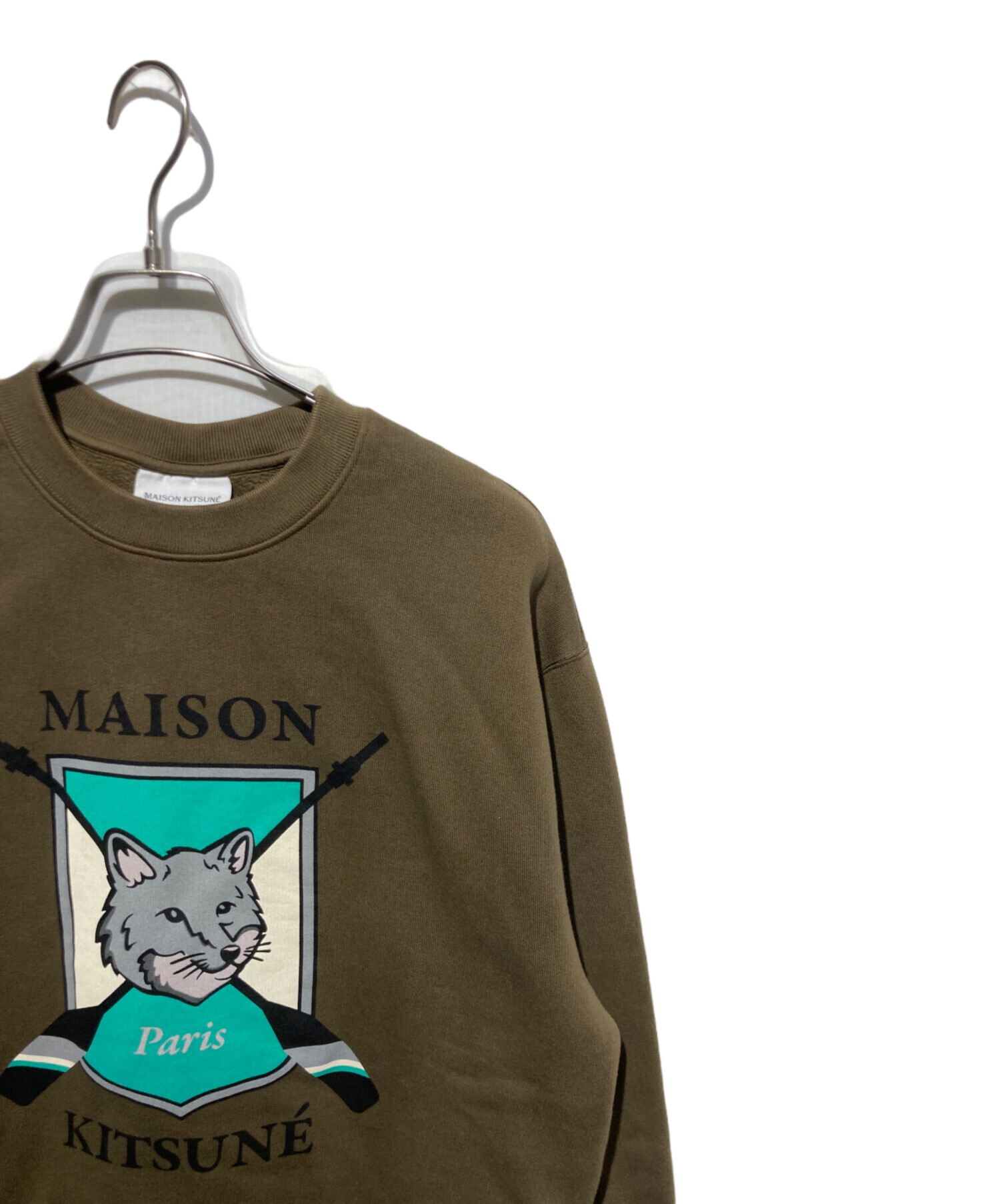 中古・古着通販】MAISON KITSUNE (メゾンキツネ) COLLEGE FOX PRINTED