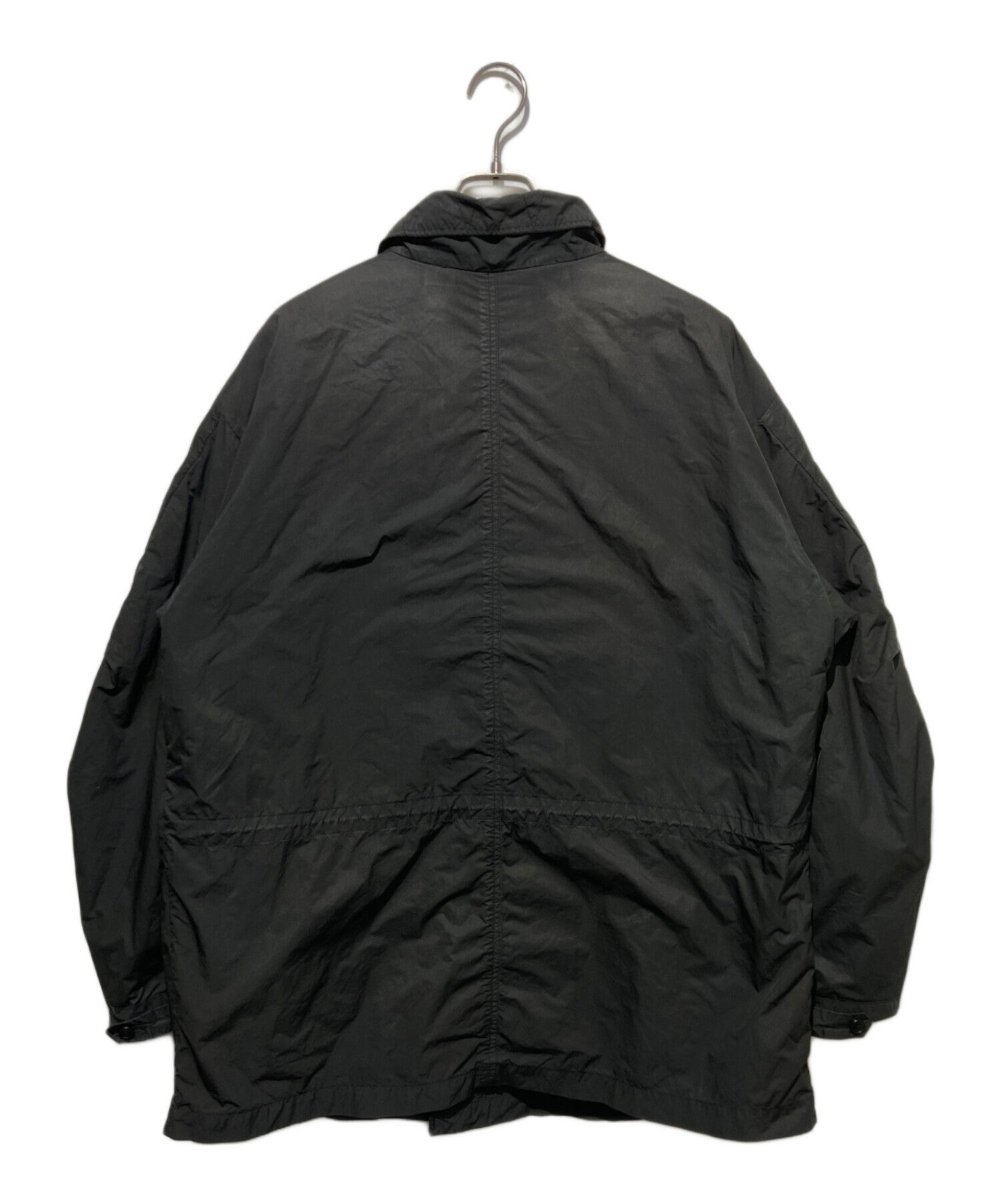 中古・古着通販】ATON (エイトン) ショートモッズブルゾン ブラック