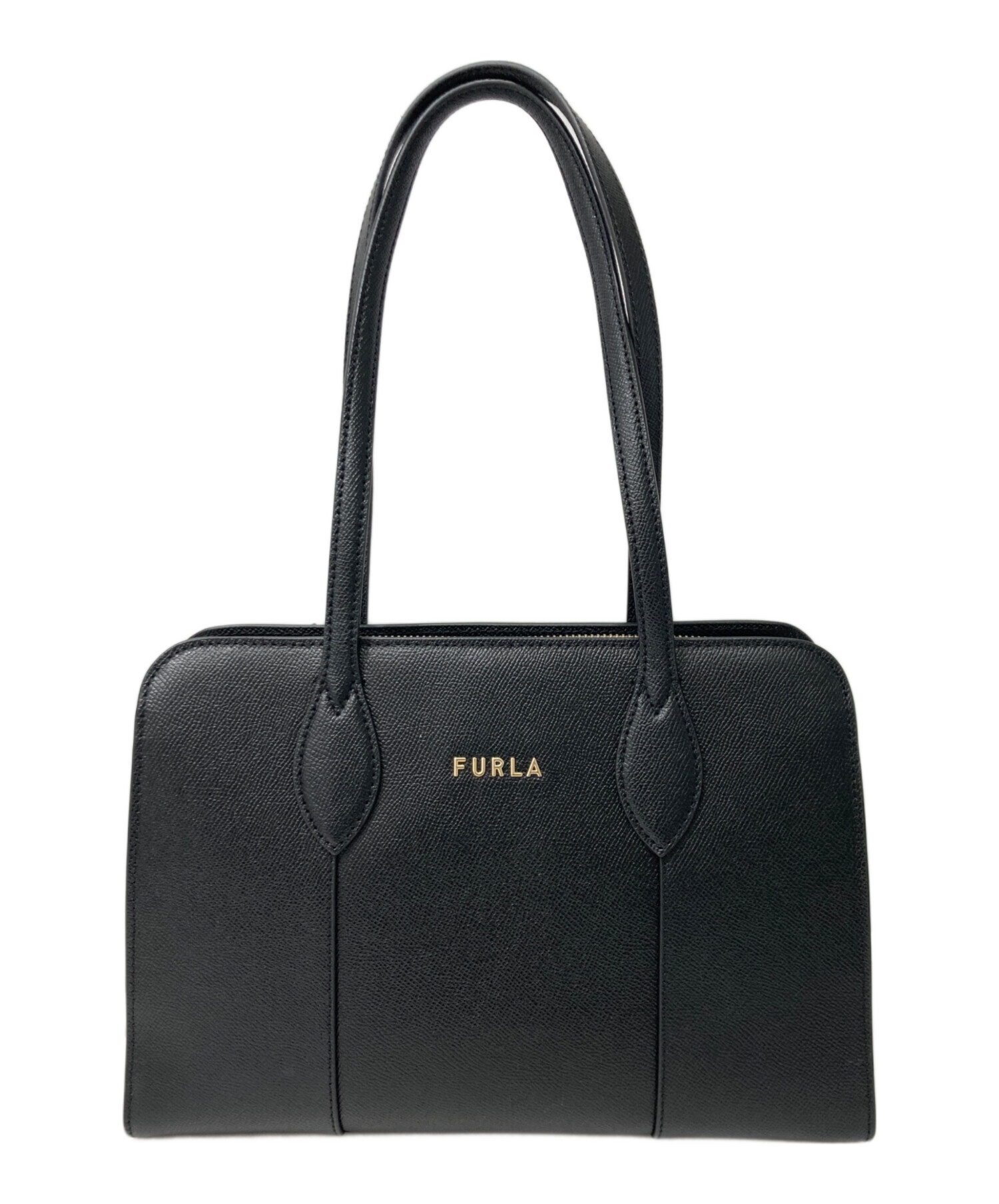 中古・古着通販】FURLA (フルラ) VITTORIA BUSINESS M TOTE ブラック 