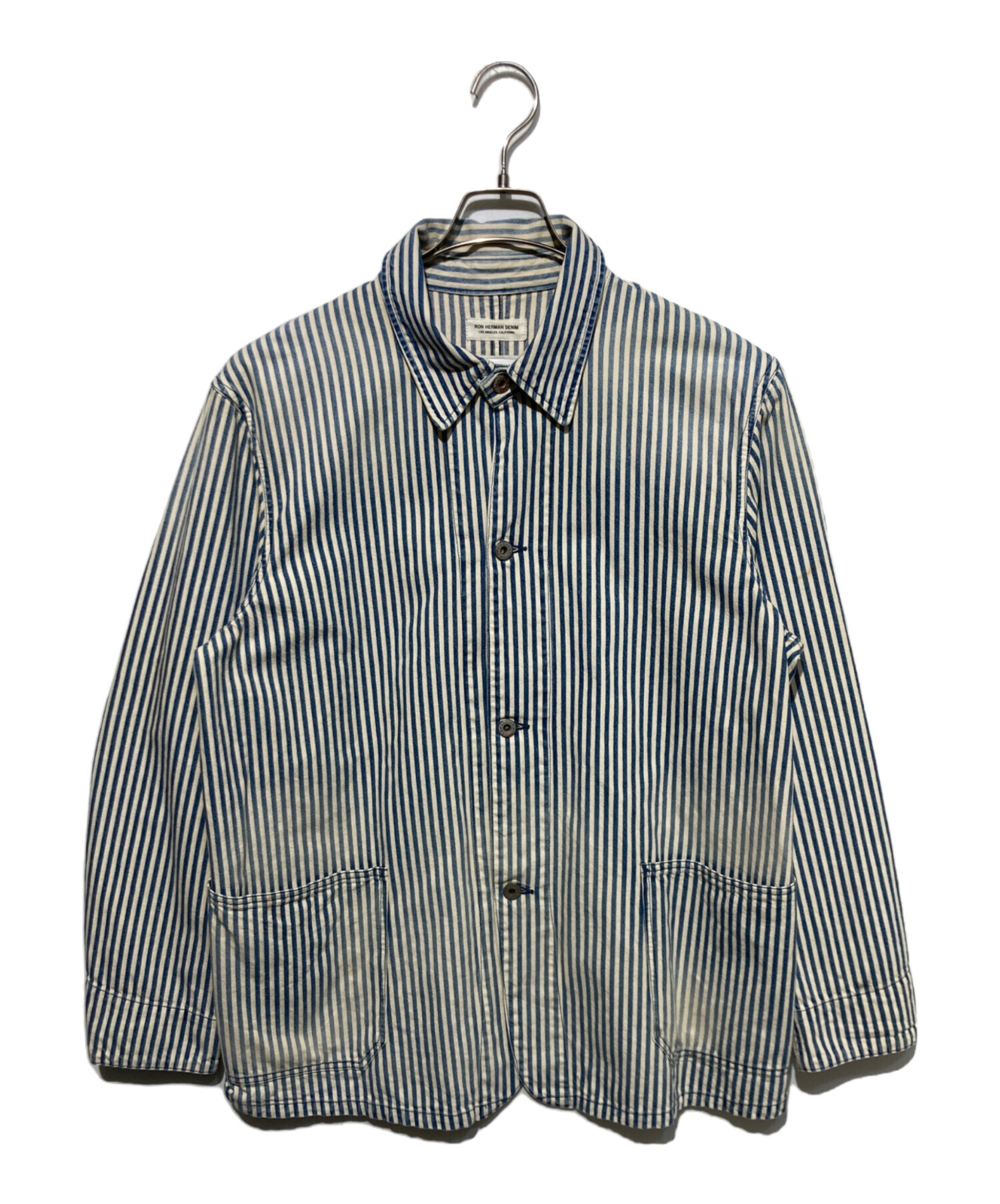 中古・古着通販】Ron Herman (ロンハーマン) ヒッコリーカバーオール