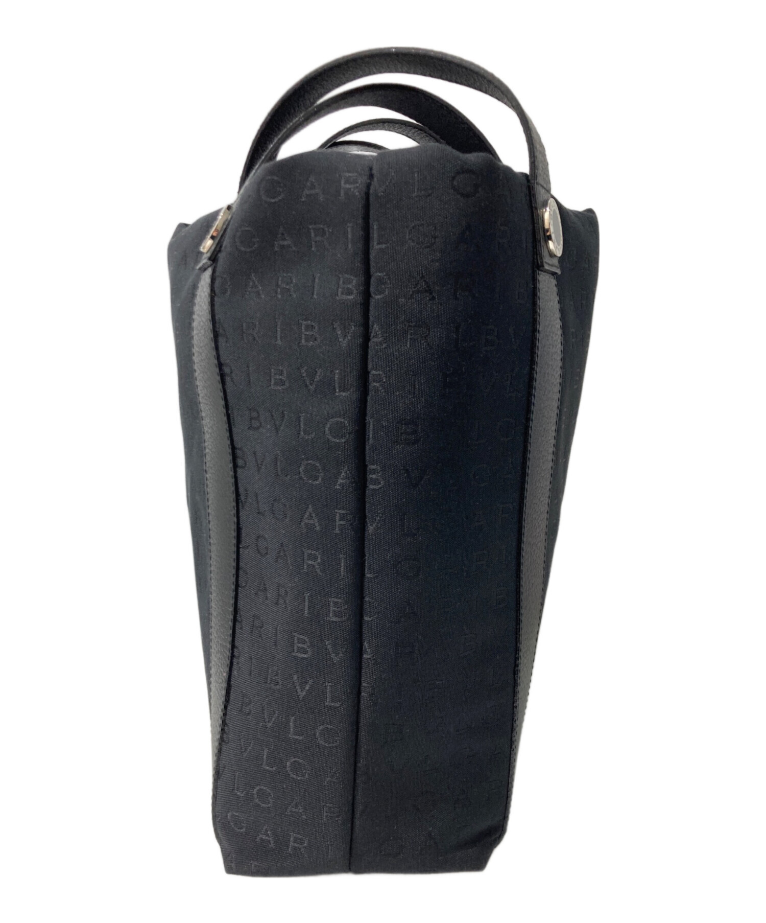 中古・古着通販】BVLGARI (ブルガリ) ロゴマニアトートバッグ ブラック