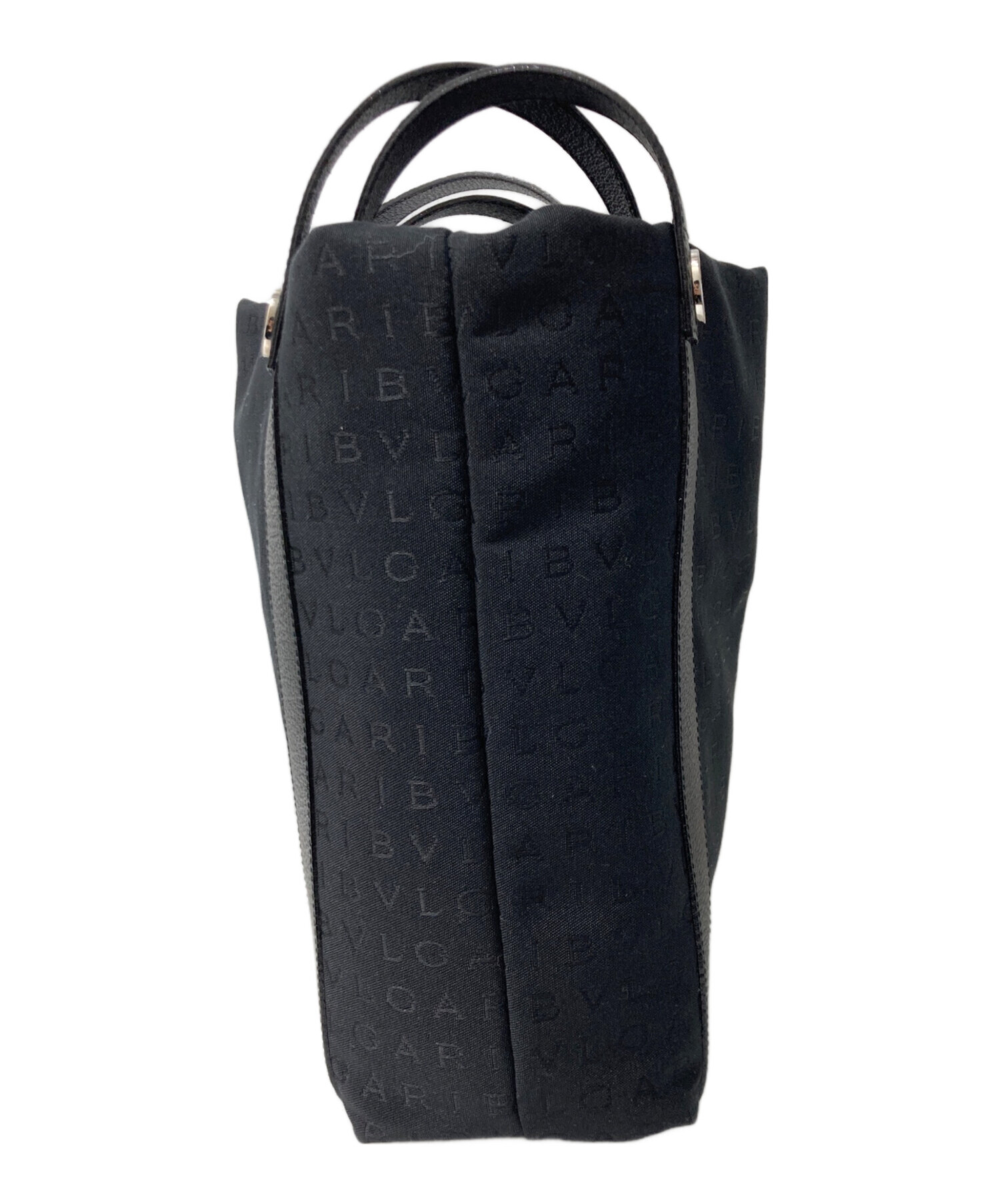 中古・古着通販】BVLGARI (ブルガリ) ロゴマニアトートバッグ ブラック