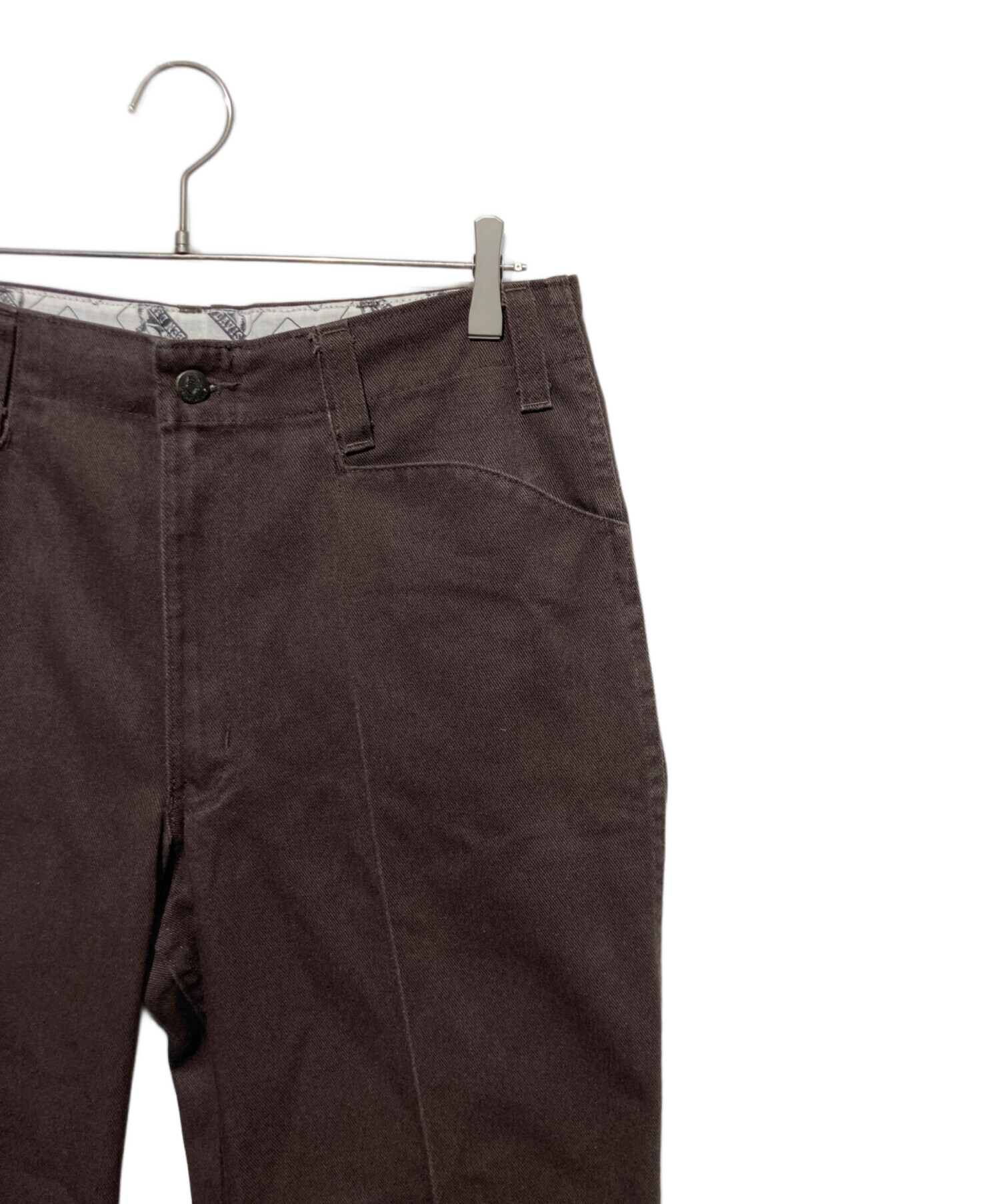 中古・古着通販】BEN DAVIS (ベンデイビス) ワークパンツ ブラウン