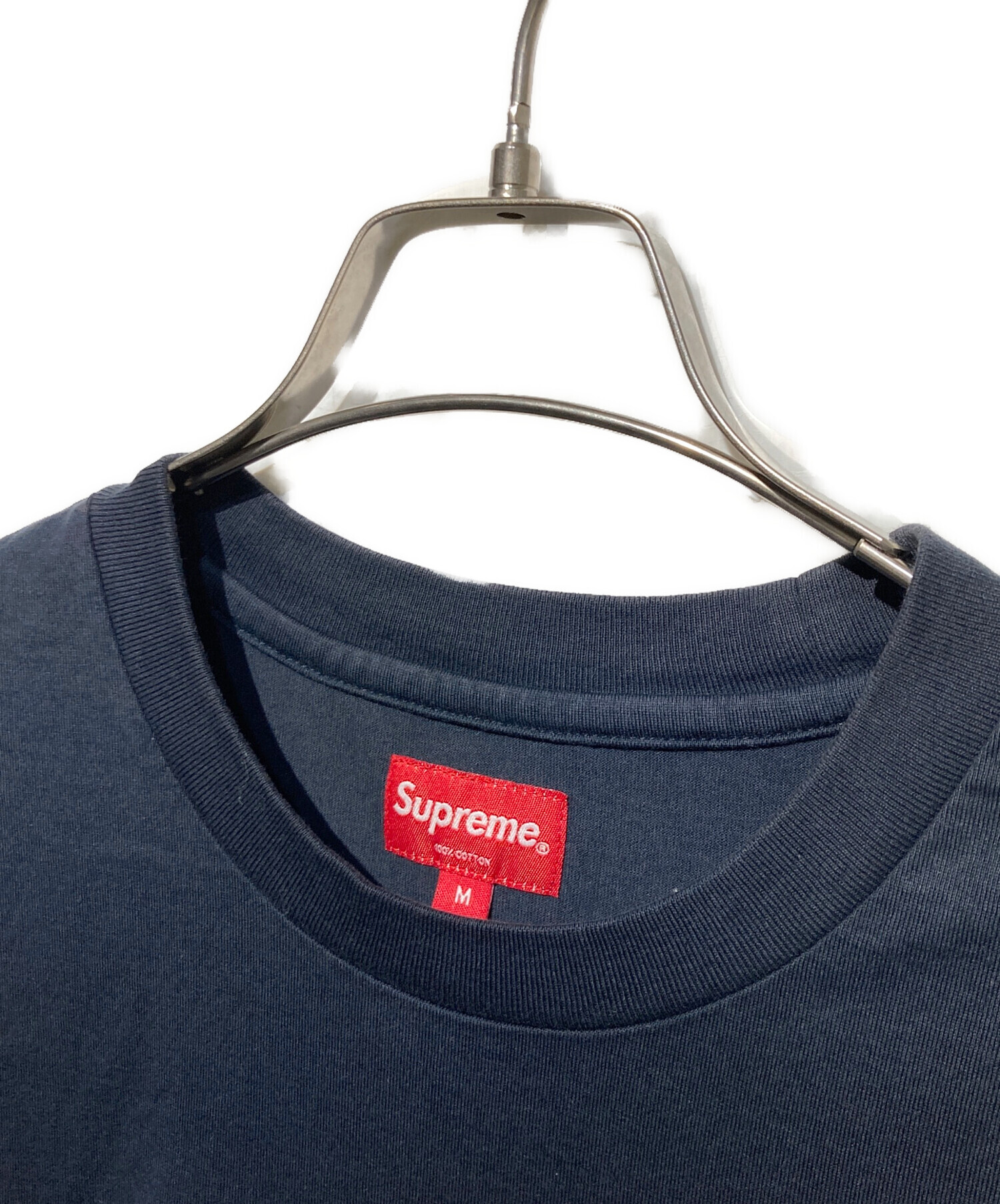 中古・古着通販】Supreme (シュプリーム) Small Box L/S Tee ネイビー 