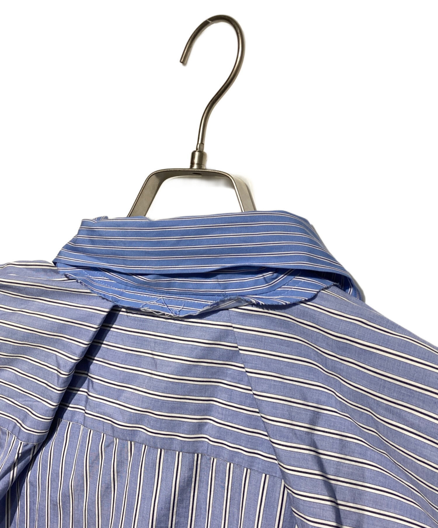 中古・古着通販】sacai (サカイ) ストライプ ポプリン コットン 半袖