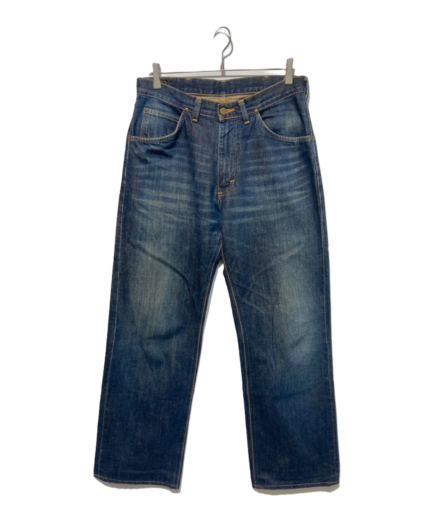 中古・古着通販】LEE (リー) セルビッチデニムパンツ インディゴ