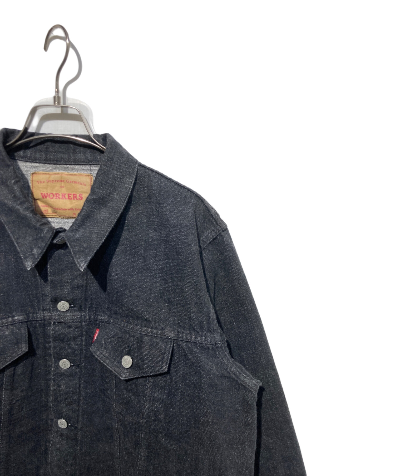 中古・古着通販】WORKERS (ワーカーズ) Lot 857 BLACK RAW DENIM