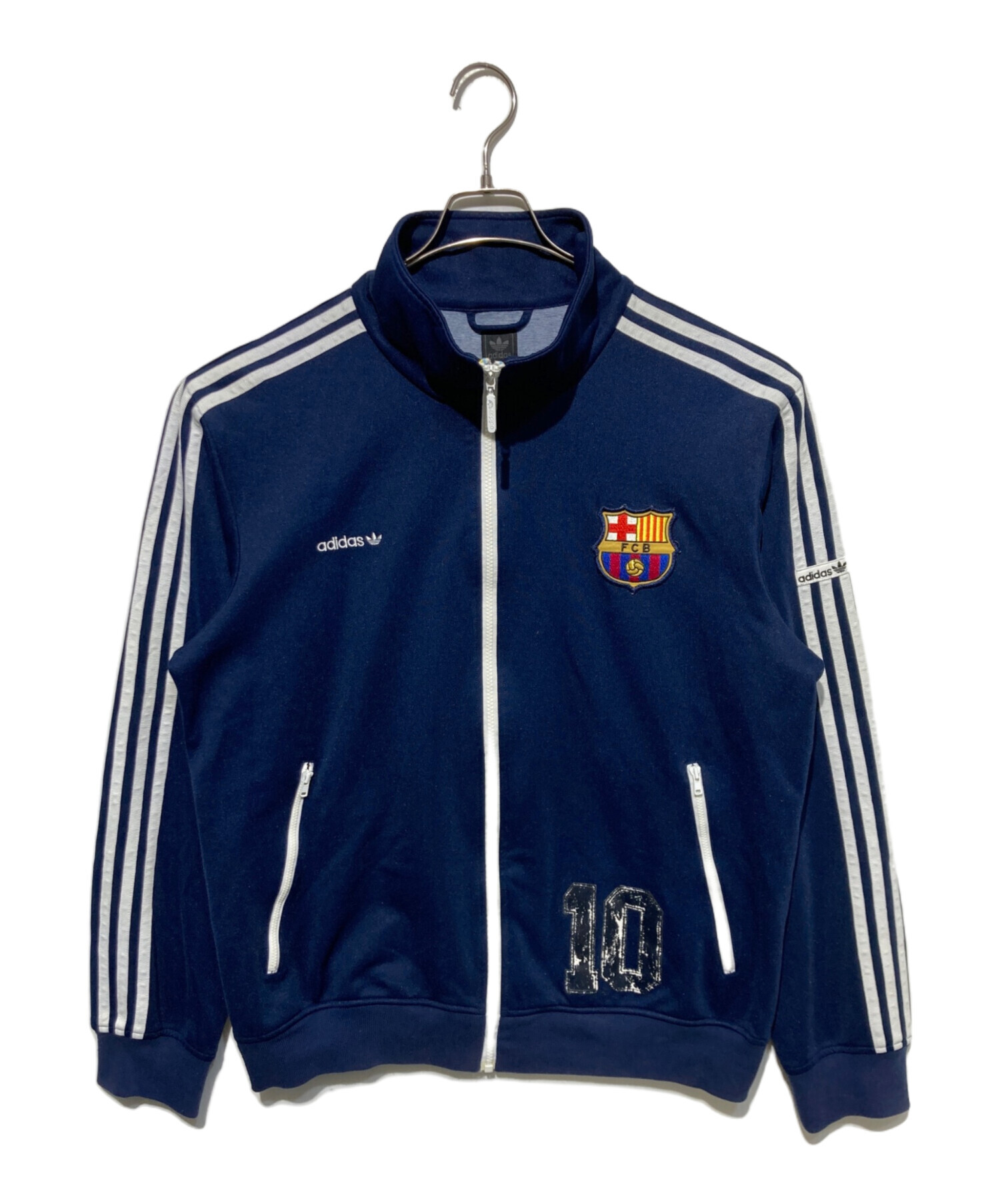 中古・古着通販】adidas (アディダス) トラックジャケット ネイビー