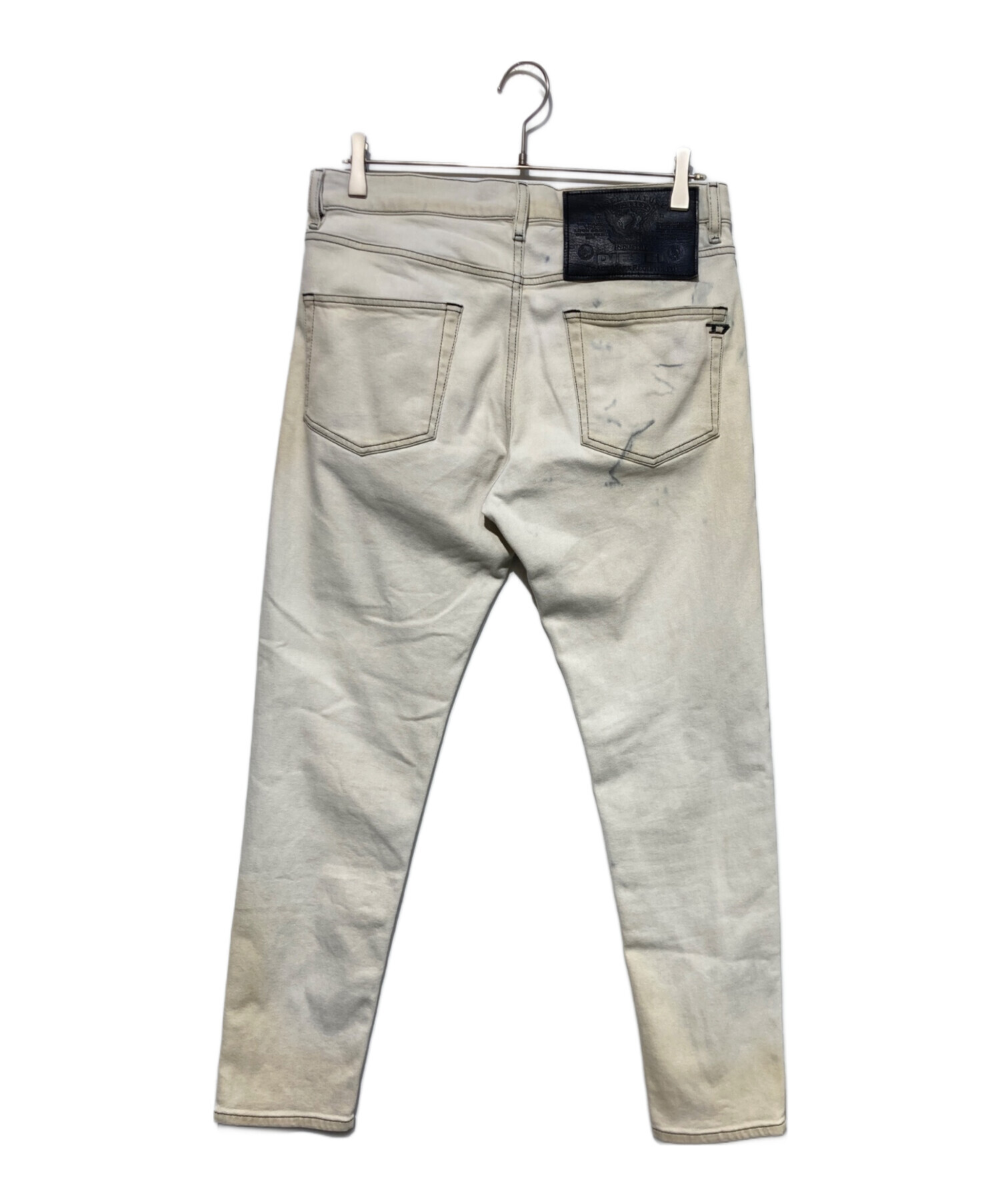 中古・古着通販】DIESEL (ディーゼル) デニムパンツ ホワイト サイズ 