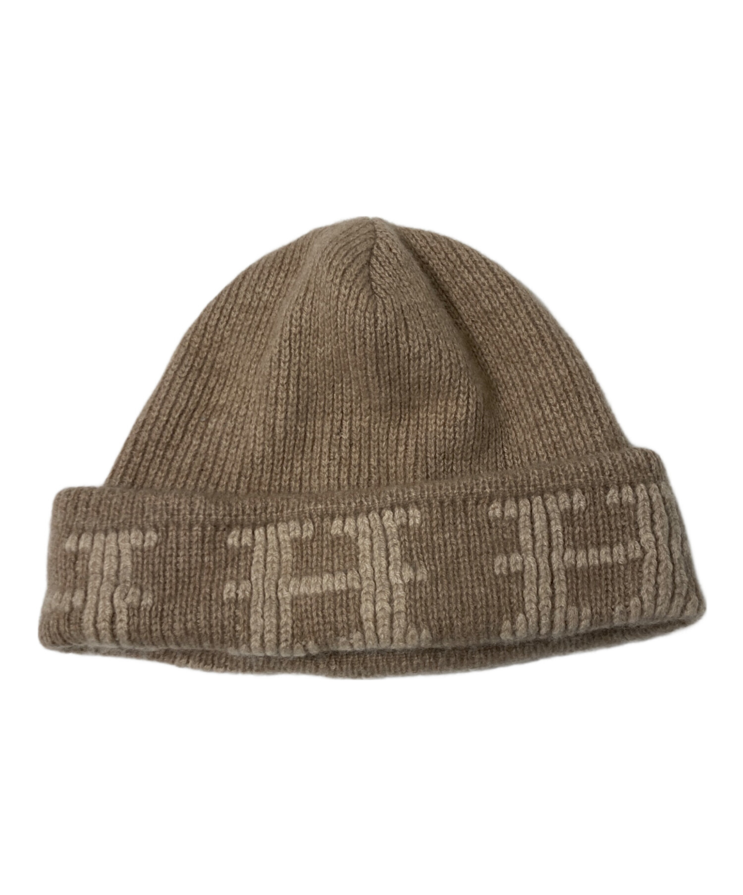 中古・古着通販】HERMES (エルメス) Hロゴカシミヤニットビーニー