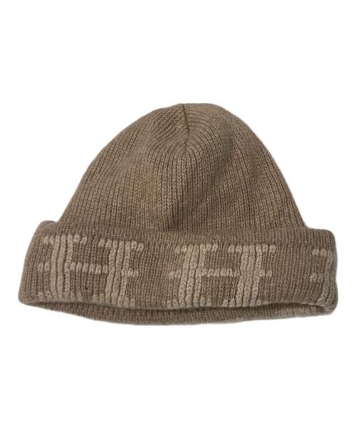 中古・古着通販】HERMES (エルメス) Hロゴカシミヤニットビーニー