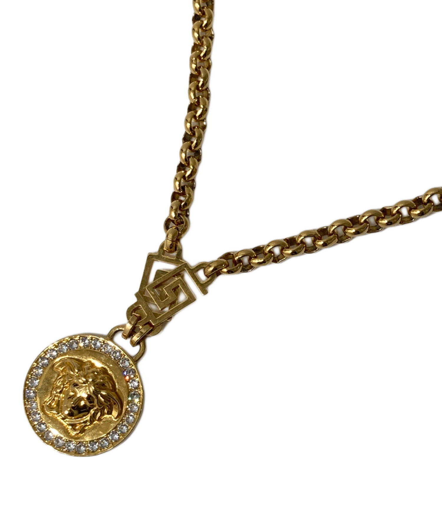 中古・古着通販】VERSACE (ヴェルサーチェ) ネックレス ゴールド(色 
