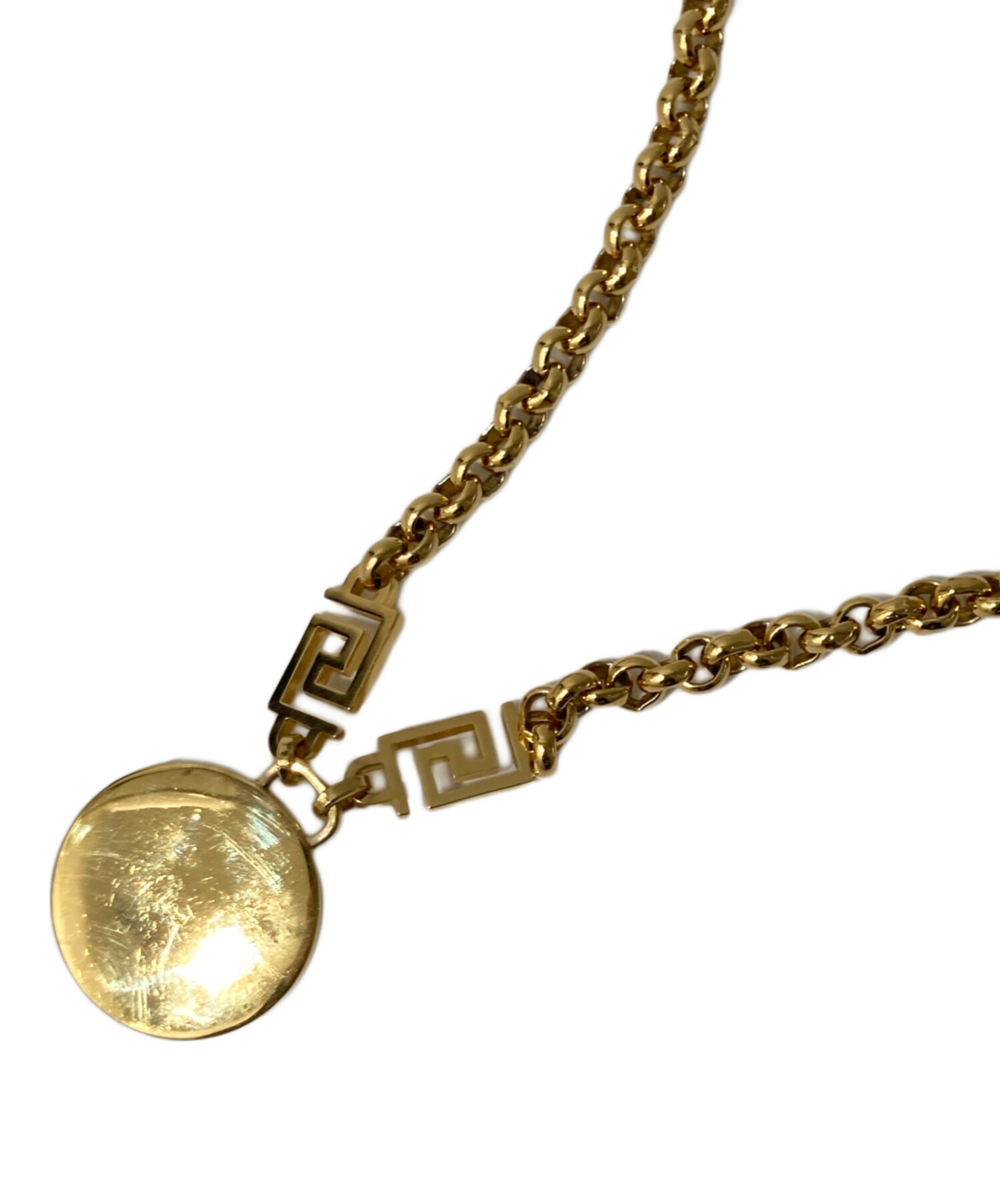 中古・古着通販】VERSACE (ヴェルサーチェ) ネックレス ゴールド(色 