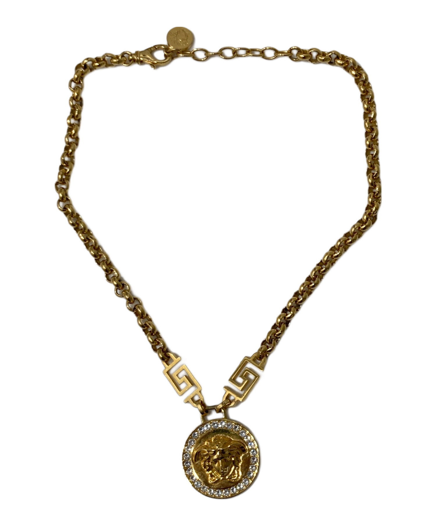 中古・古着通販】VERSACE (ヴェルサーチェ) ネックレス ゴールド(色 
