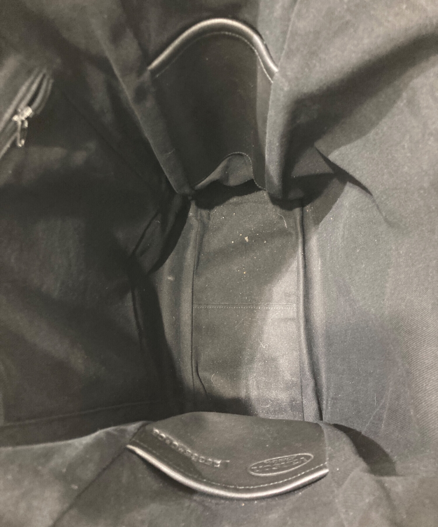 中古・古着通販】VANSON (バンソン) レザートートバッグ ブラック