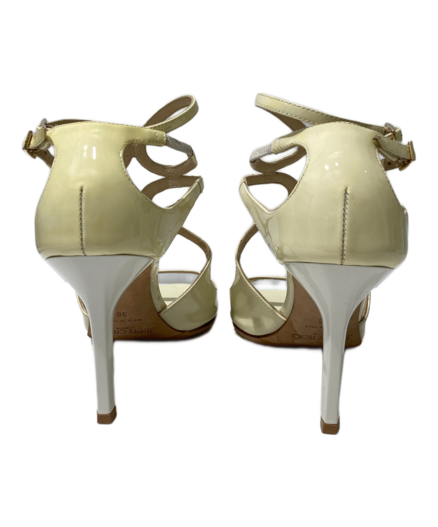 中古・古着通販】JIMMY CHOO (ジミーチュウ) ストラップサンダル オフ
