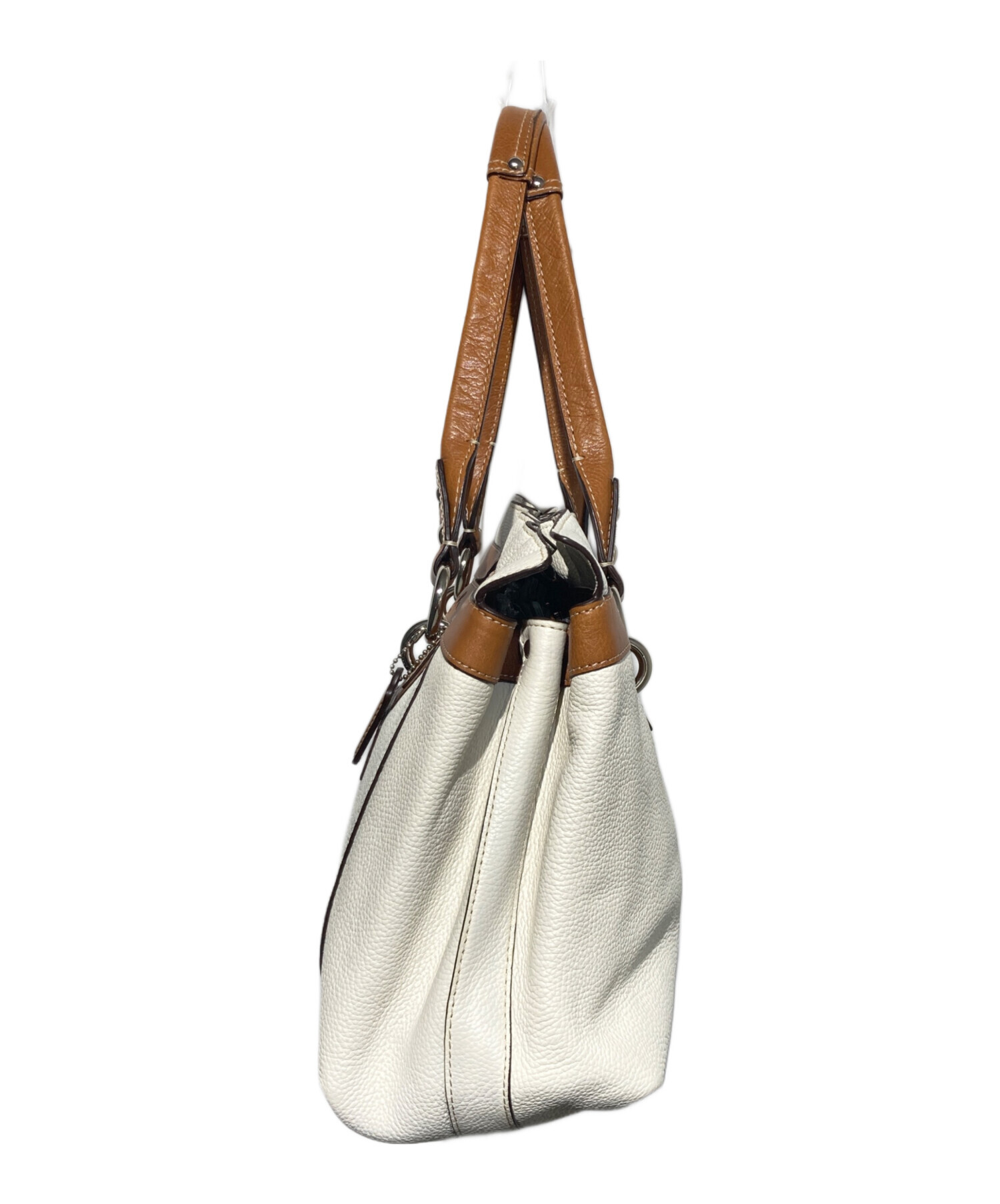 中古・古着通販】COACH (コーチ) ペネロピ トートバッグ ホワイト