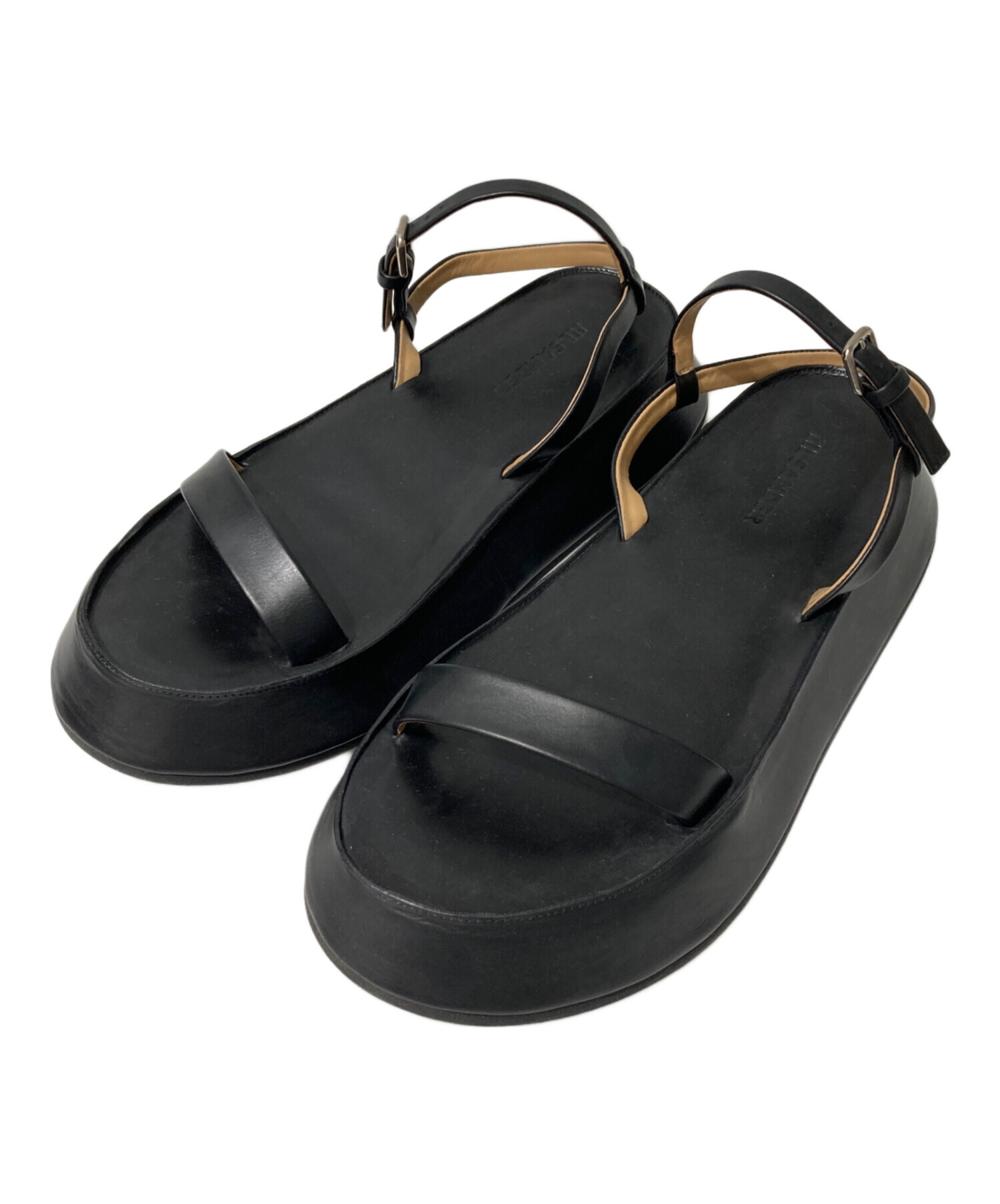 中古・古着通販】JIL SANDER (ジルサンダー) プラットフォームサンダル 