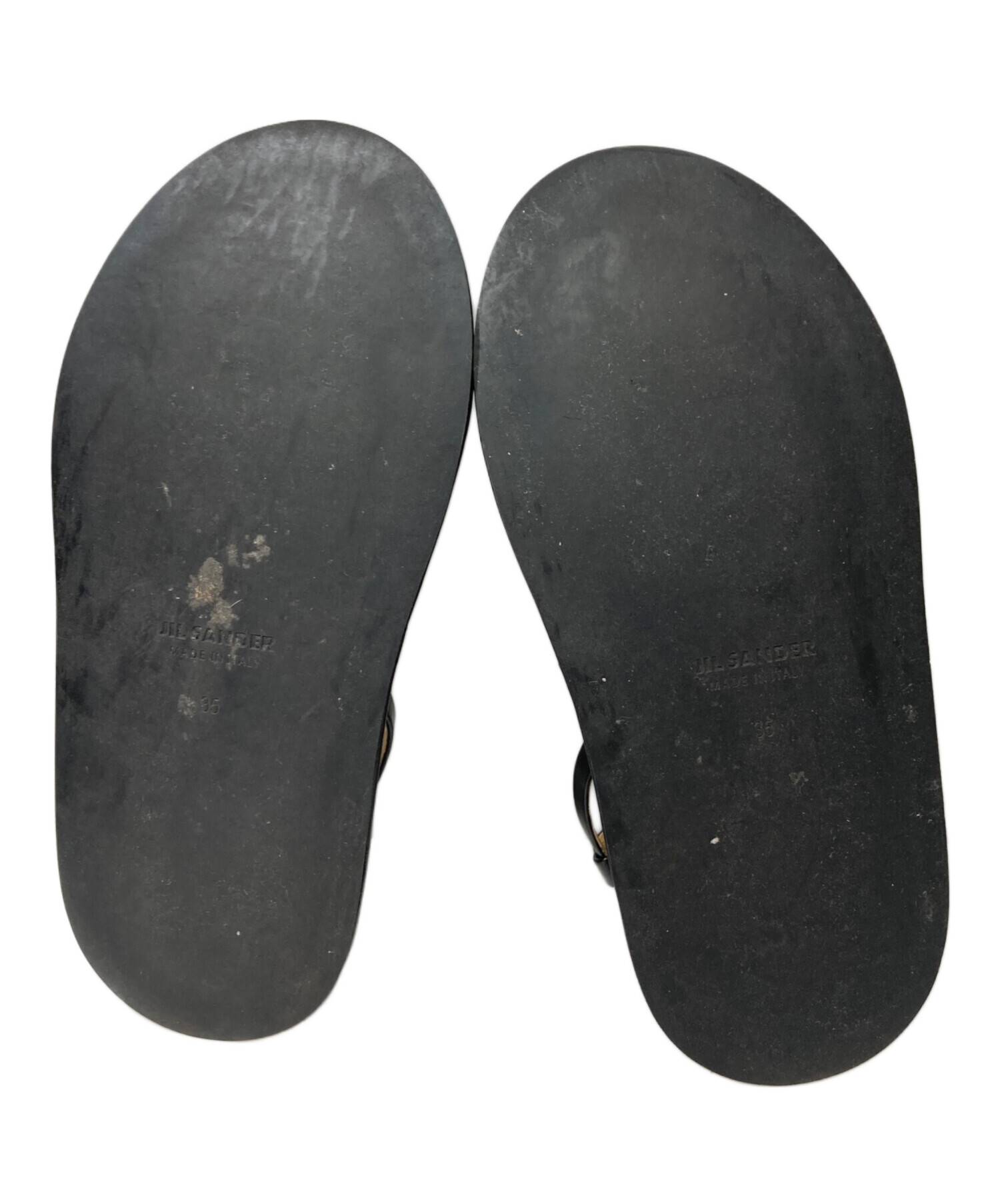 中古・古着通販】JIL SANDER (ジルサンダー) プラットフォームサンダル