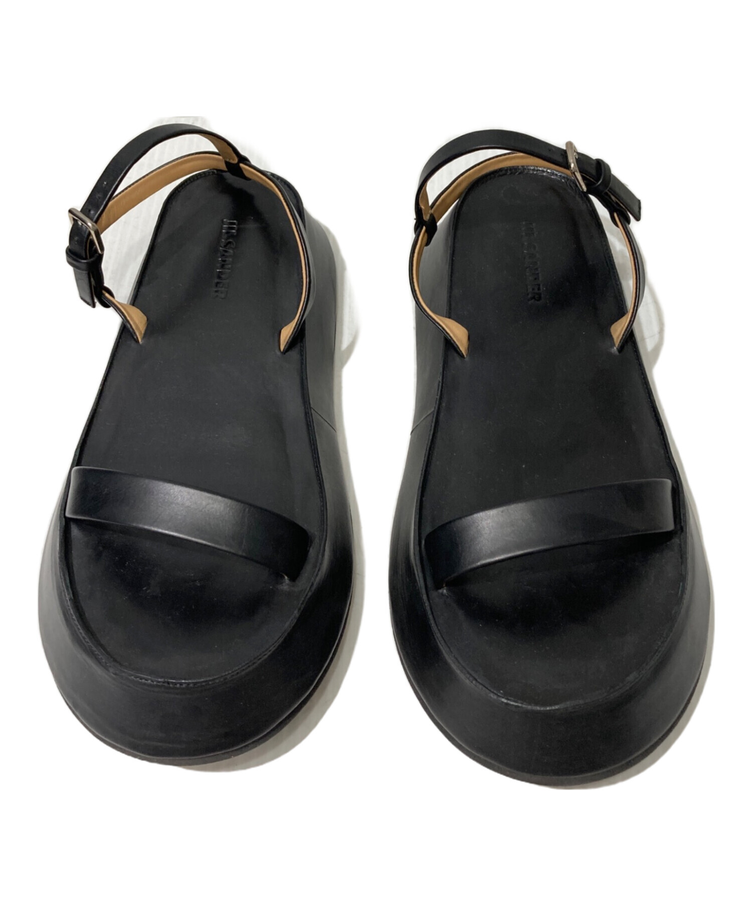 中古・古着通販】JIL SANDER (ジルサンダー) プラットフォームサンダル 