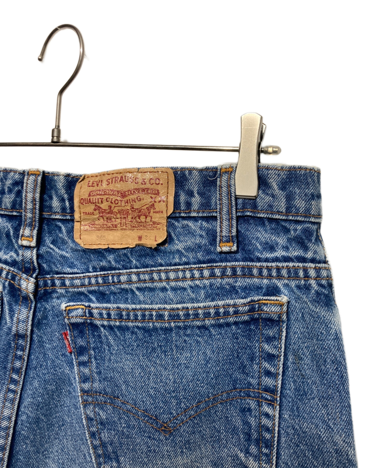 中古・古着通販】LEVI'S (リーバイス) 505デニムパンツ ブルー サイズ