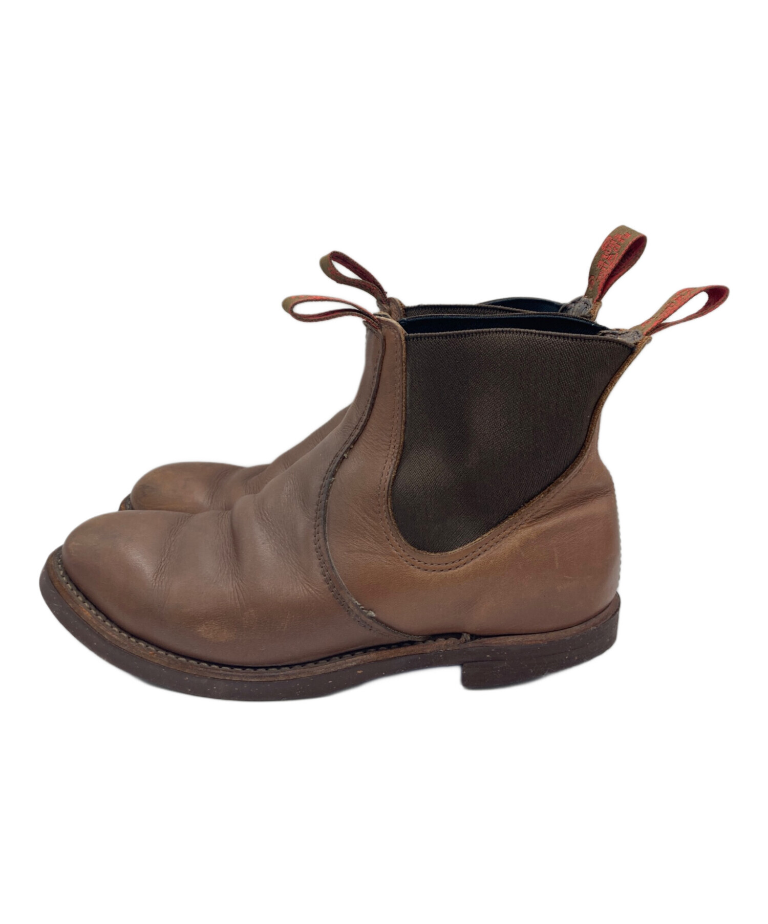 RED WING SHOES ブラウンブーツ 7E 中古・古着通販】RED WING (レッドウィング) チェルシーブーツ