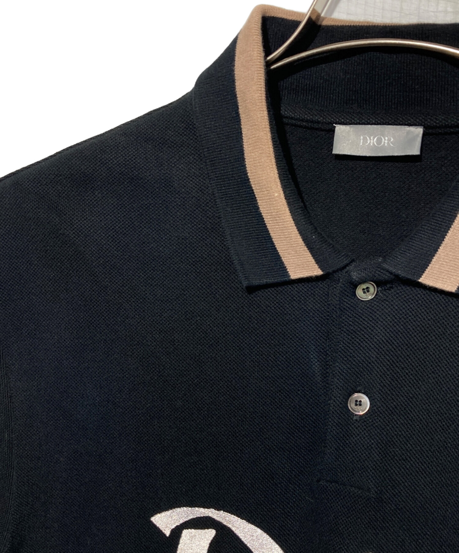 通販でクリスマス ネイビーとブラックのストライプ SS06 Homme Dior