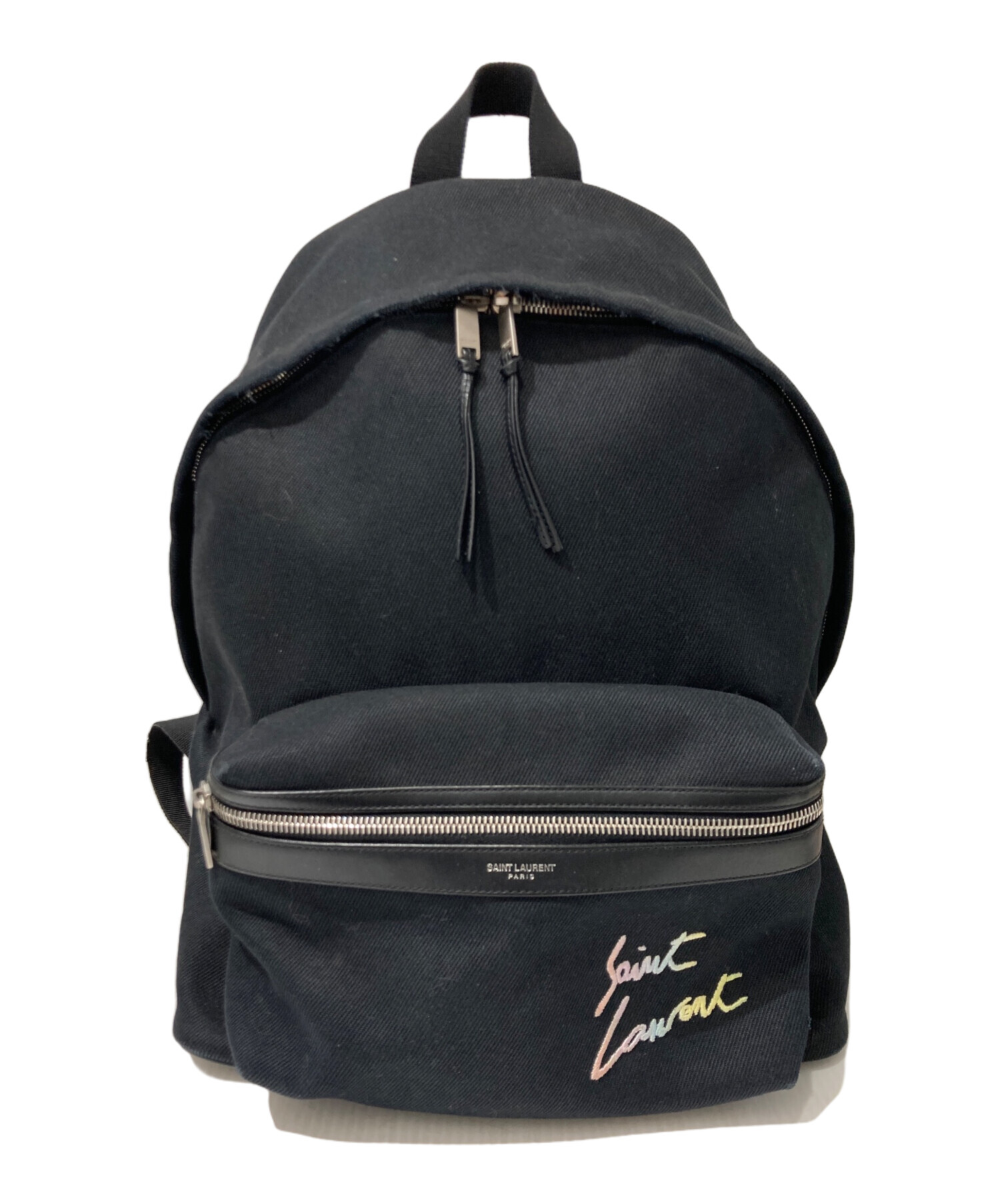 SAINT LAURENTブラック リュック SAINT LAURENT ブラック リュック 【公式通販】
