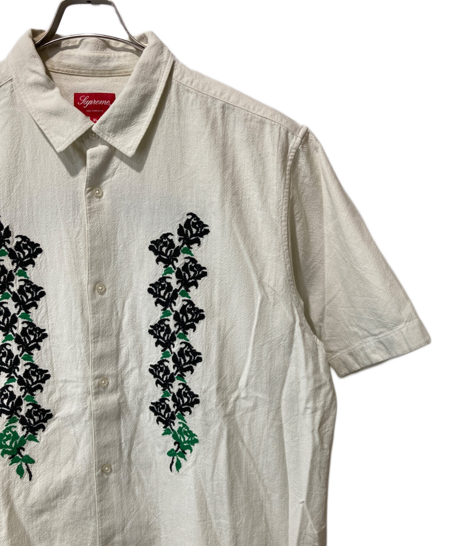 中古・古着通販】SUPREME (シュプリーム) Needlepoint S/S Shirt