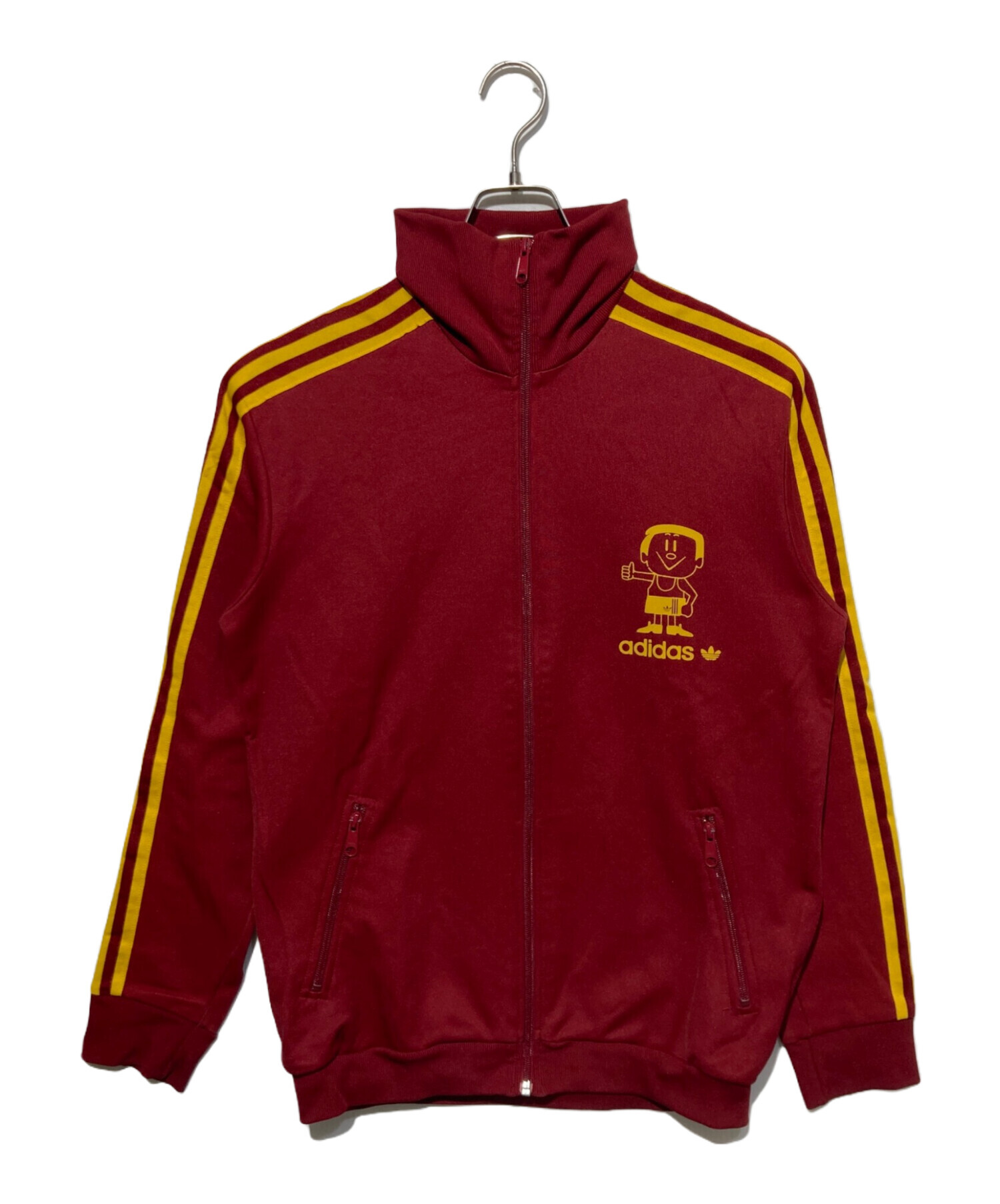 中古・古着通販】adidas (アディダス) トラックジャケット レッド