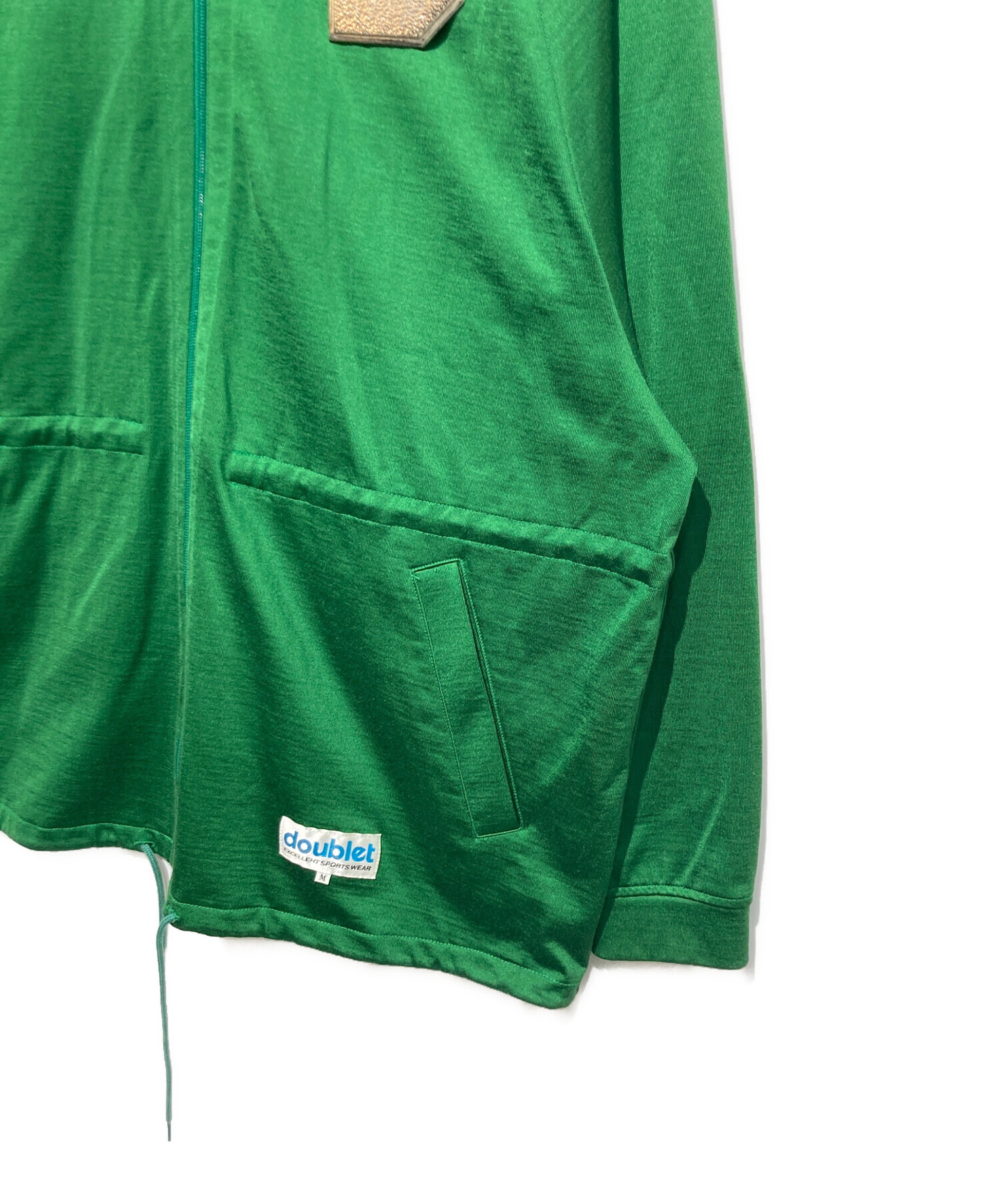 中古・古着通販】doublet (ダブレット) METAL LETTER TRACK JACKET