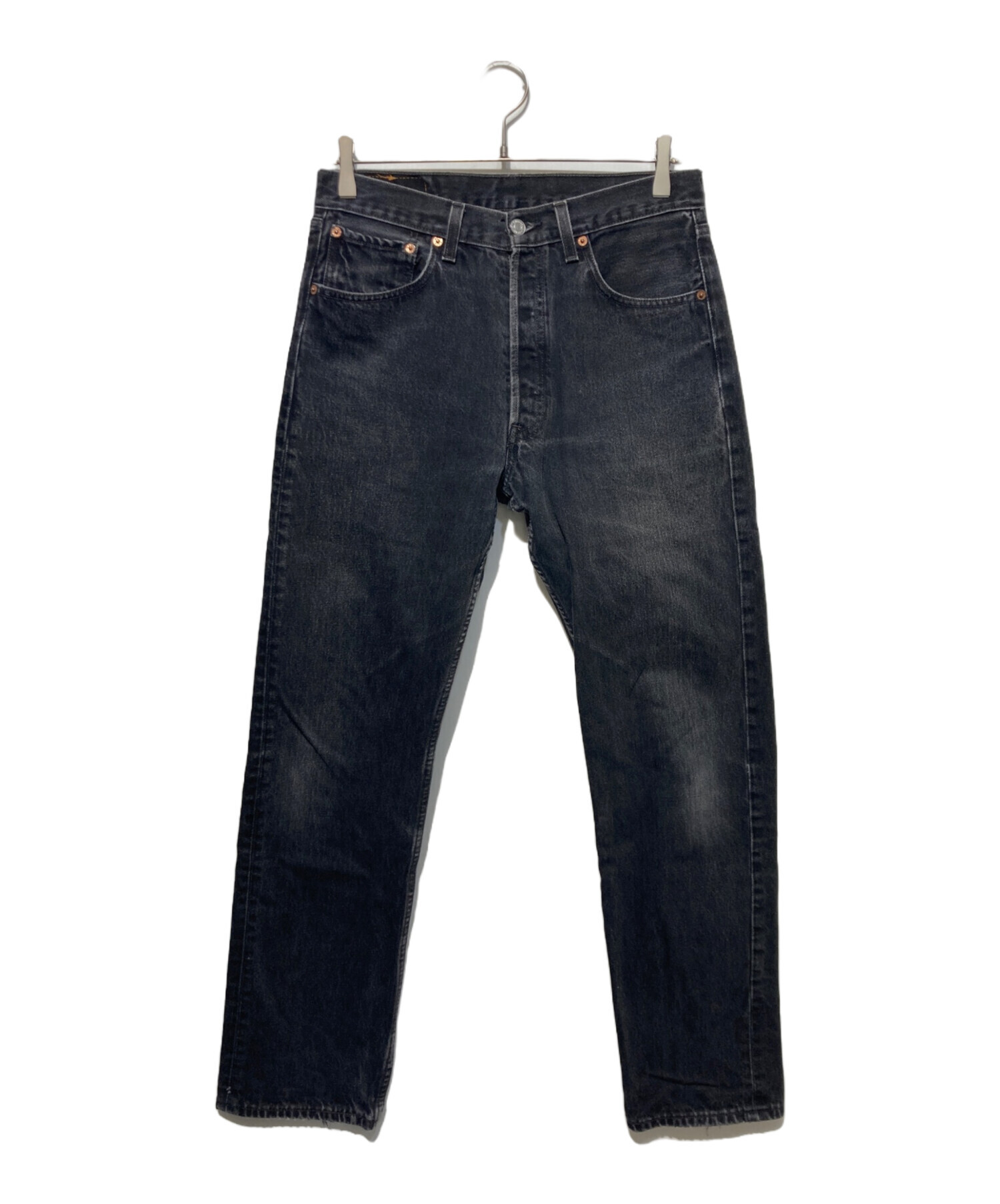 中古・古着通販】LEVI'S (リーバイス) 90s 501デニムパンツ ブラック