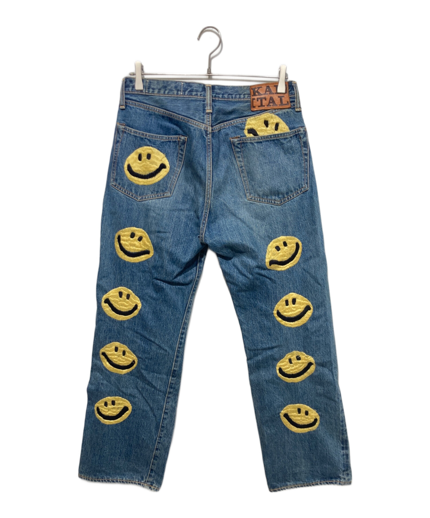 KAPITAL デニム 32 完売品 KAPITAL 32 モンキーTH ストレートデニム