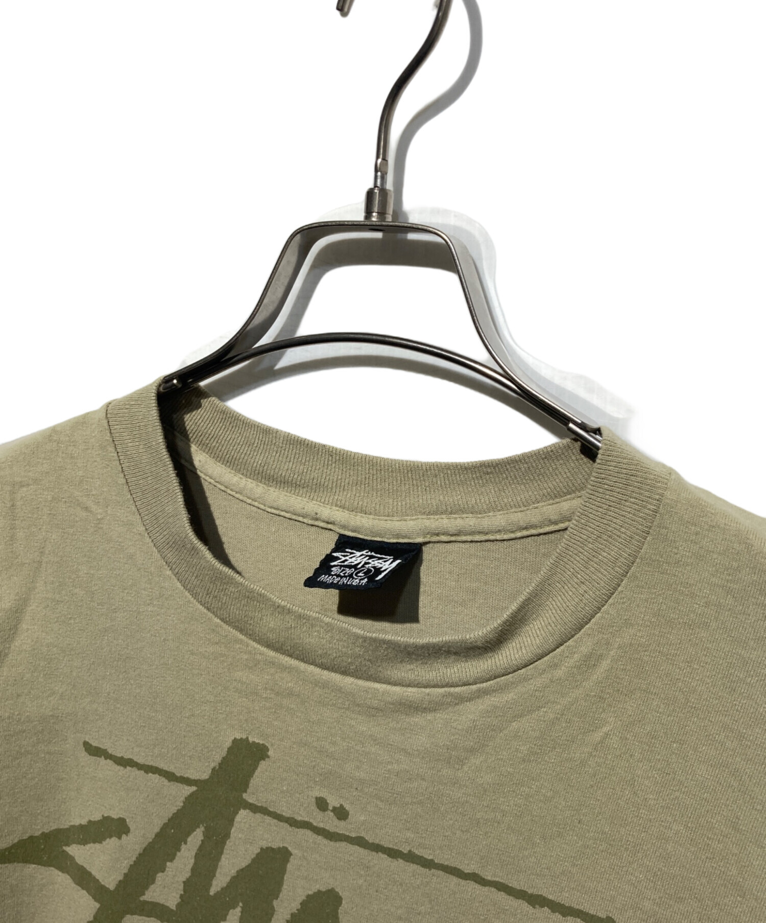 中古・古着通販】stussy (ステューシー) BEACH ROOTS プリントTシャツ 