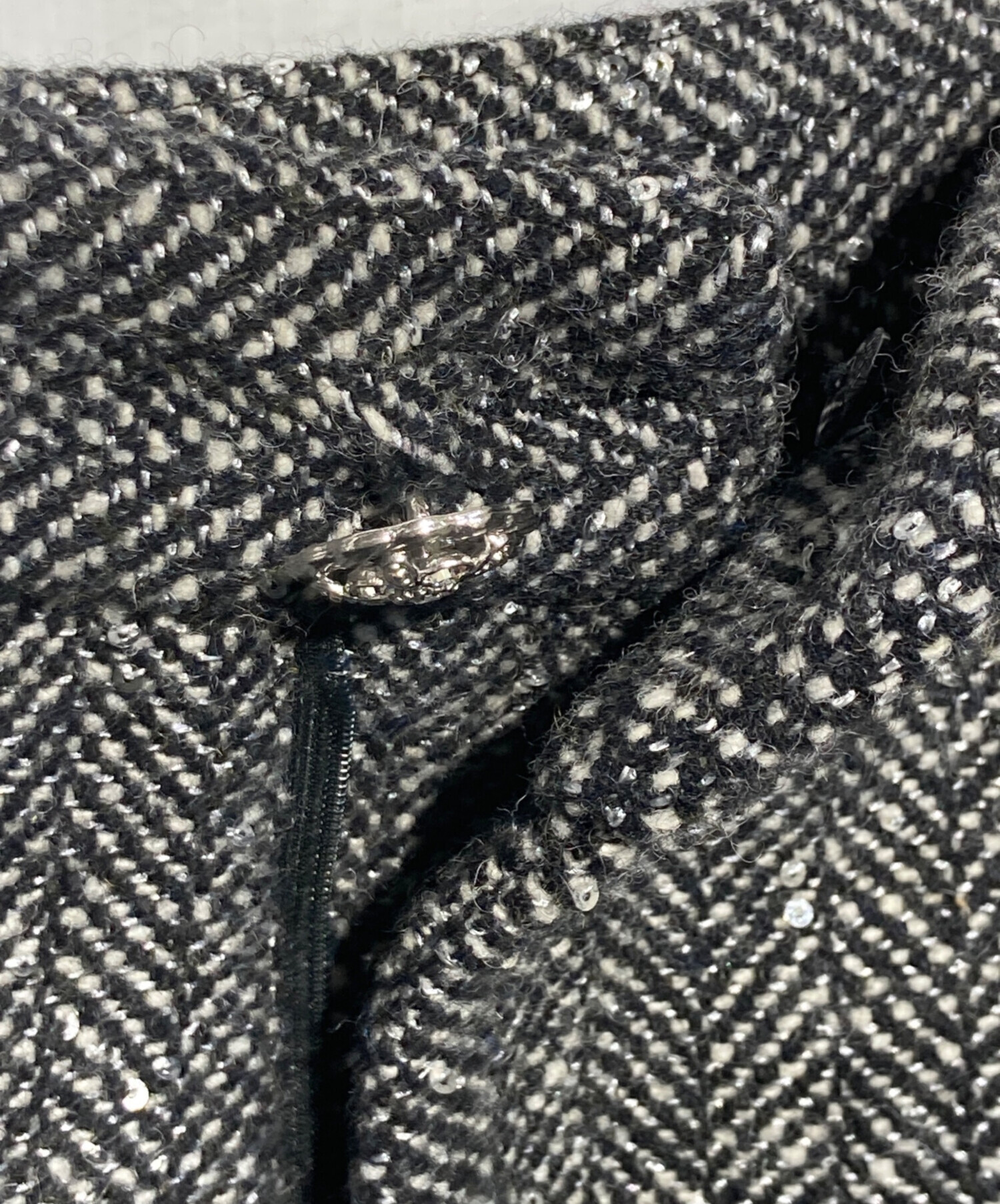 中古・古着通販】sheller (シェリエ) ヘリンボーンショートパンツ