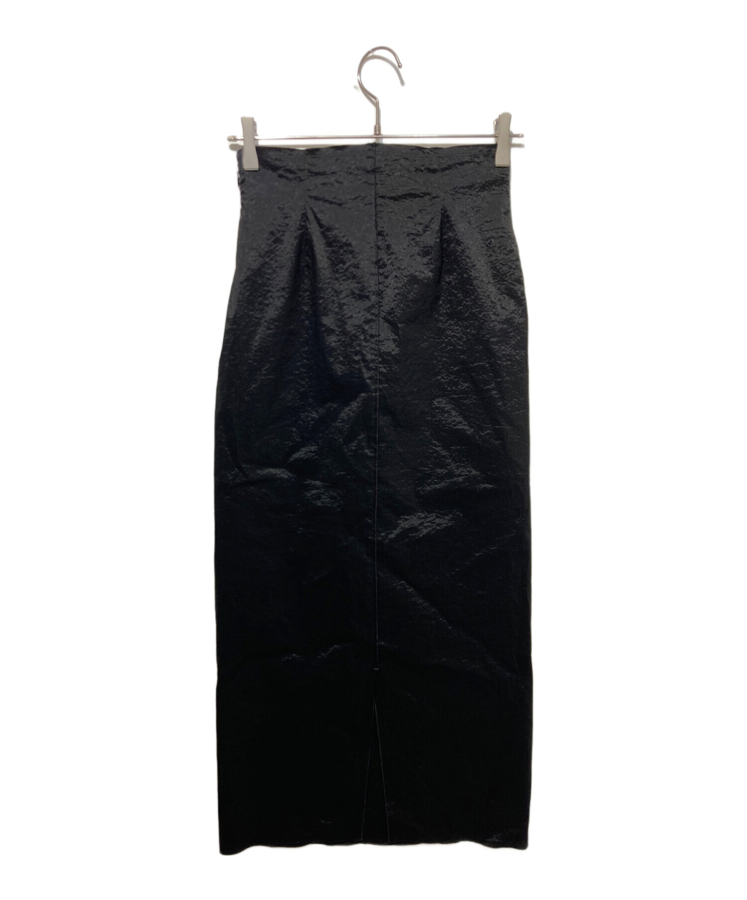 【yo BIOTOP】Sheer tight skirt 黒 サイズ2 中古・古着通販】BIOTOP (ビオトープ) sheer tight skirt ブラック