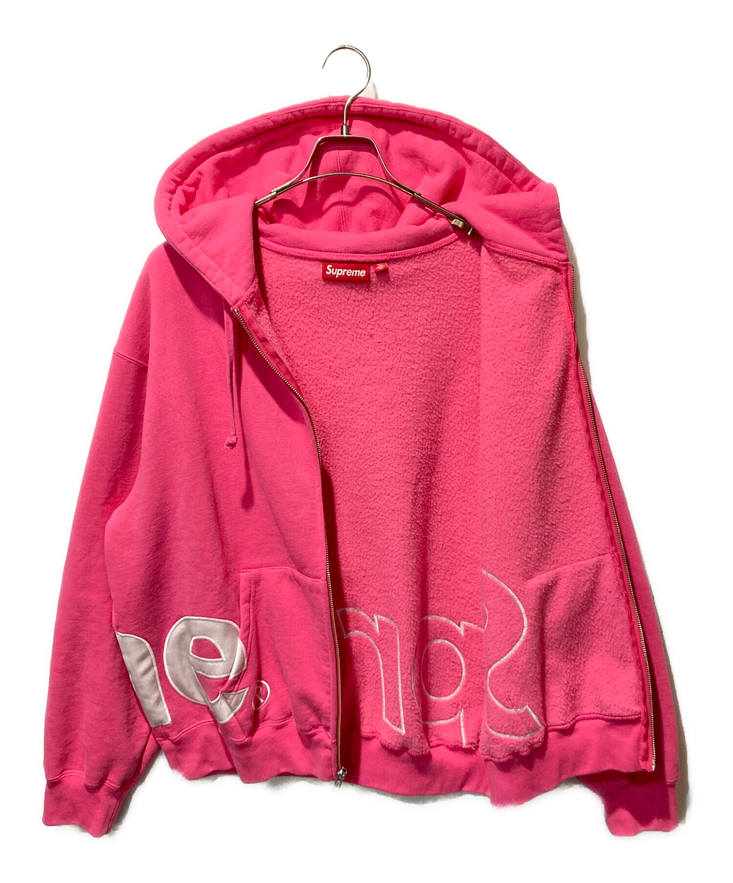 中古・古着通販】SUPREME (シュプリーム) Big Logo Zip Up Hooded