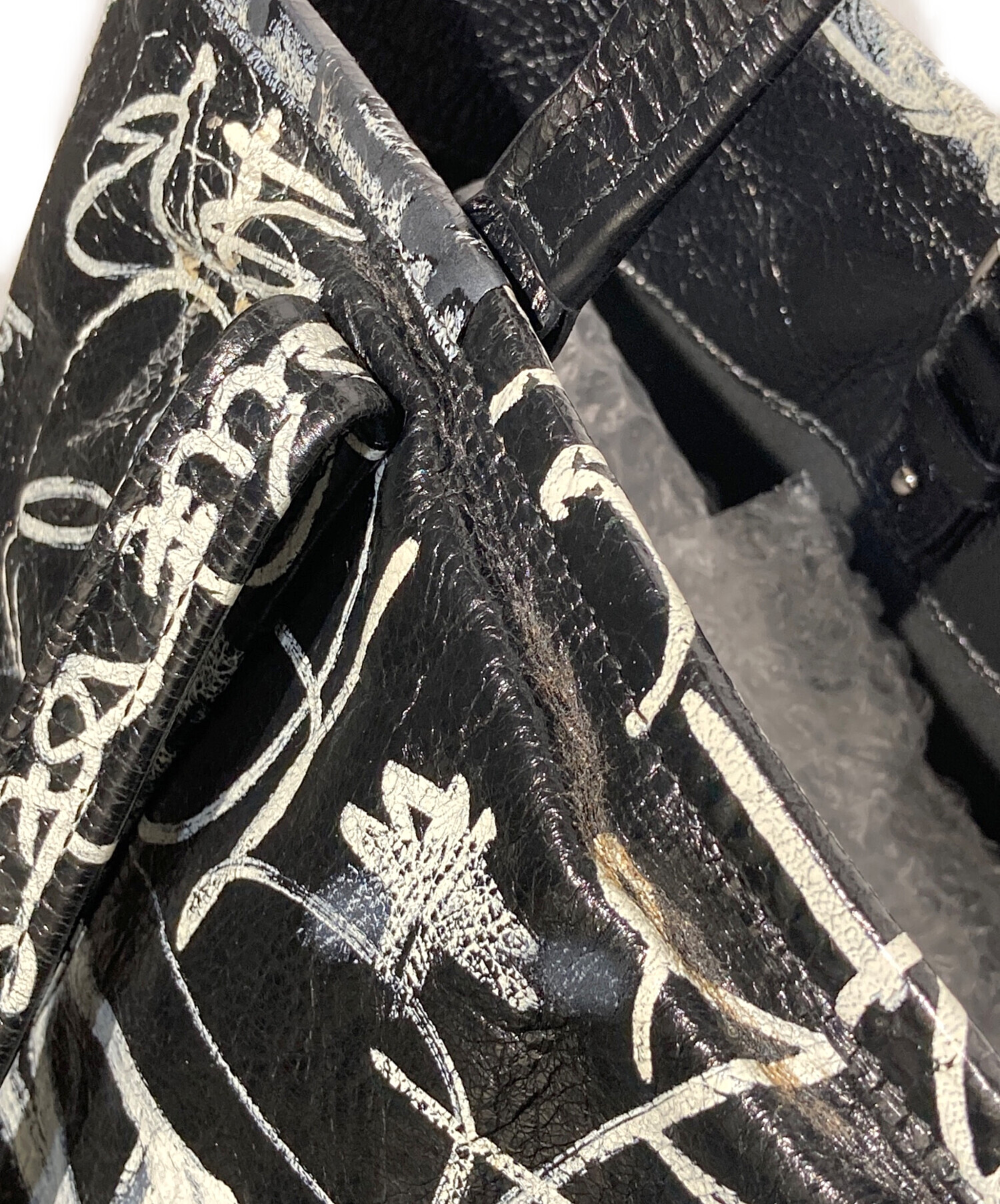 中古・古着通販】BALENCIAGA (バレンシアガ) グラフィティ 2WAYトート